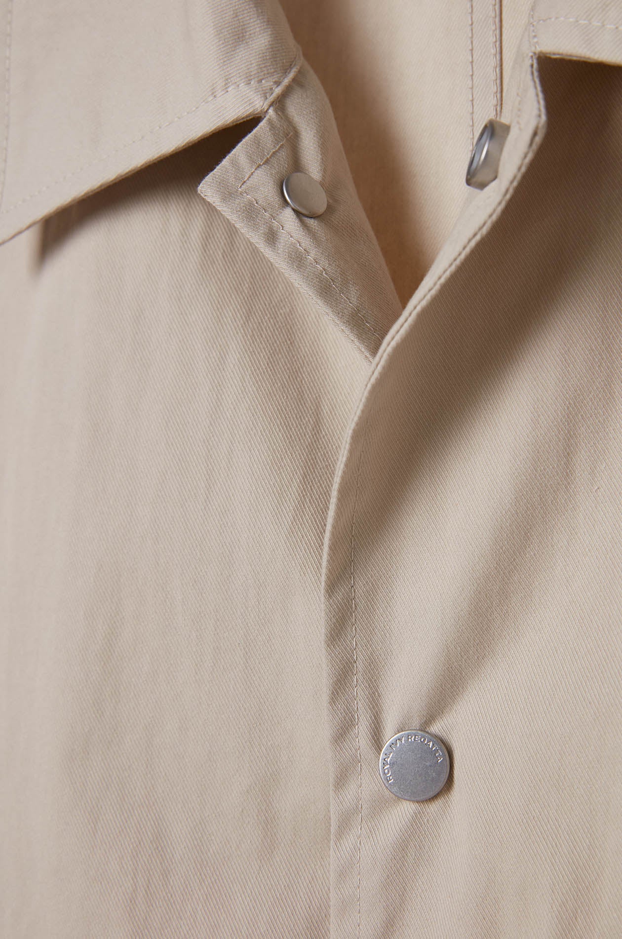 LIGHT BEIGE NYLON JACKET