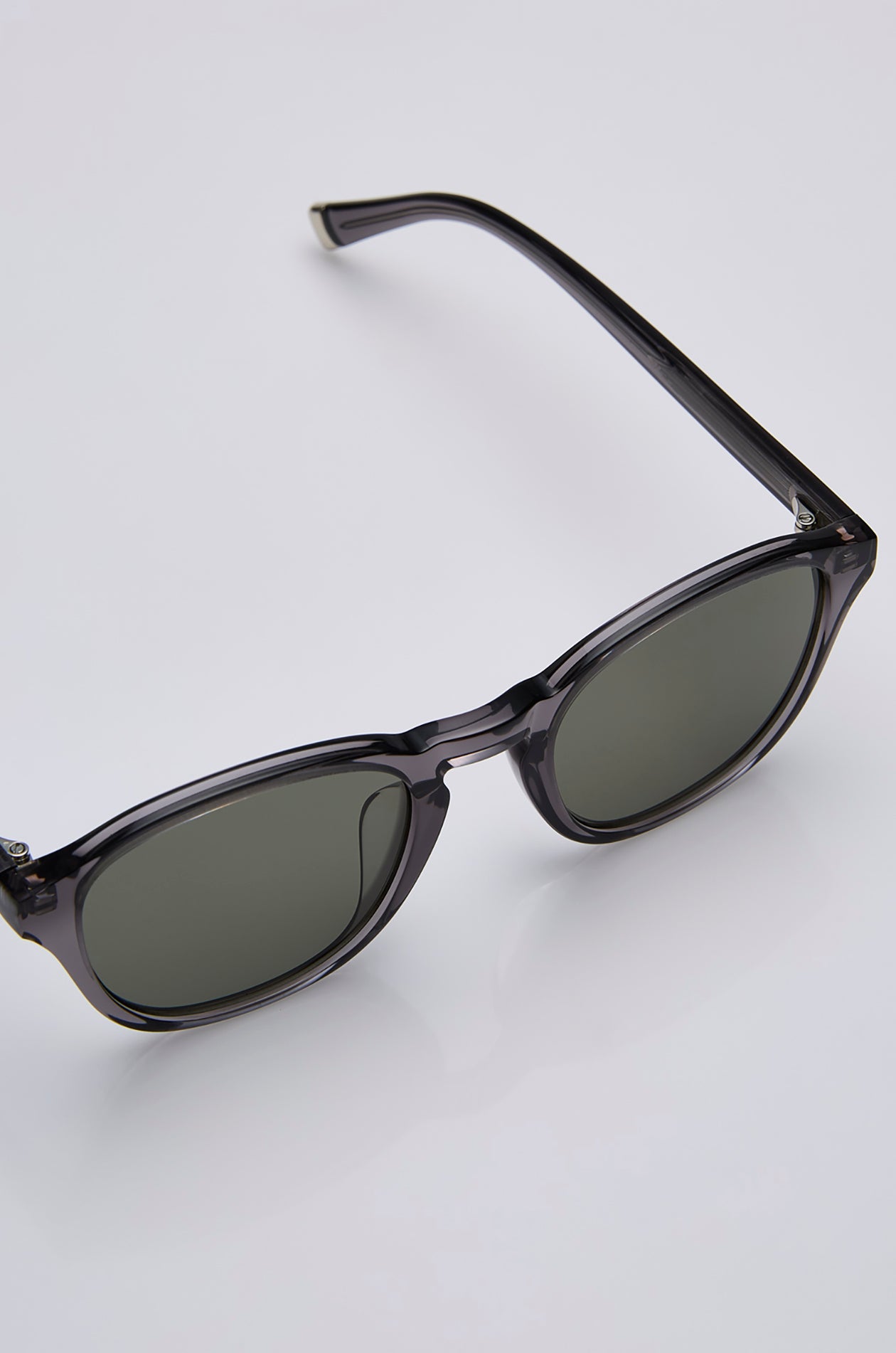 ROUND ACETATE SUNGLASSES