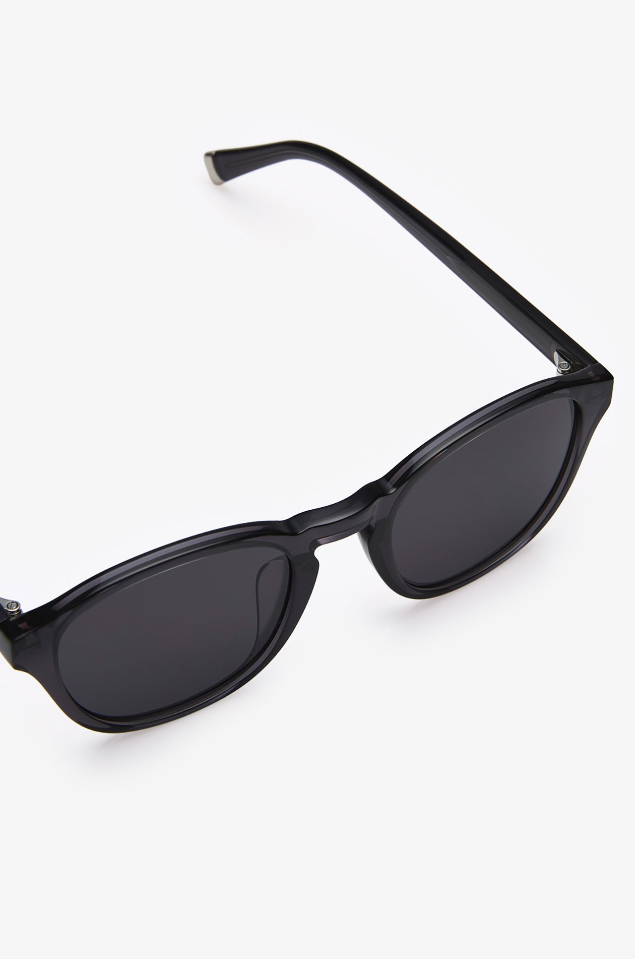 ROUND ACETATE SUNGLASSES