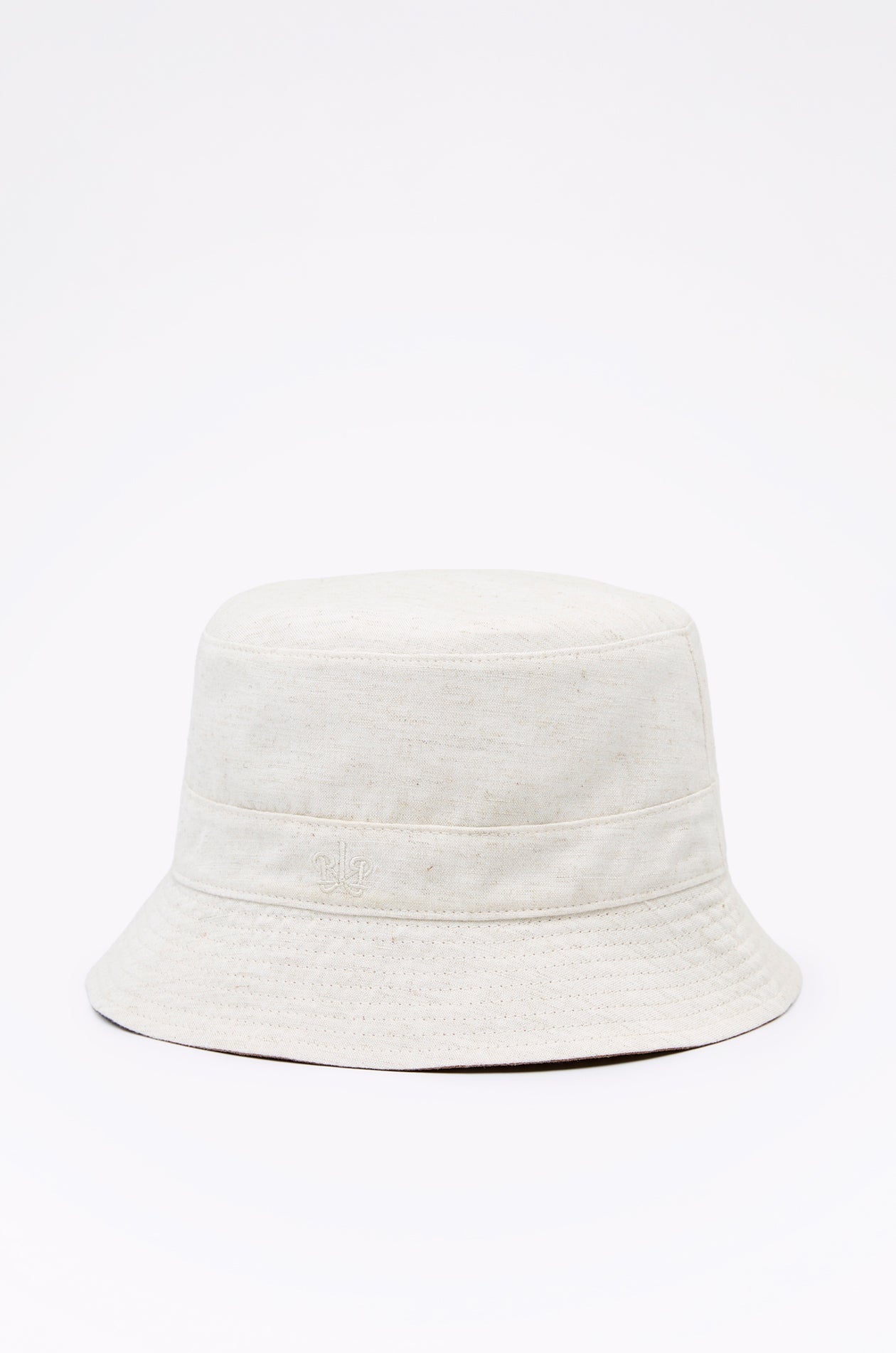 LINEN REVERSIBLE BUCKET HAT