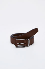 BROWN OIL PULL UP LEATHER BELT