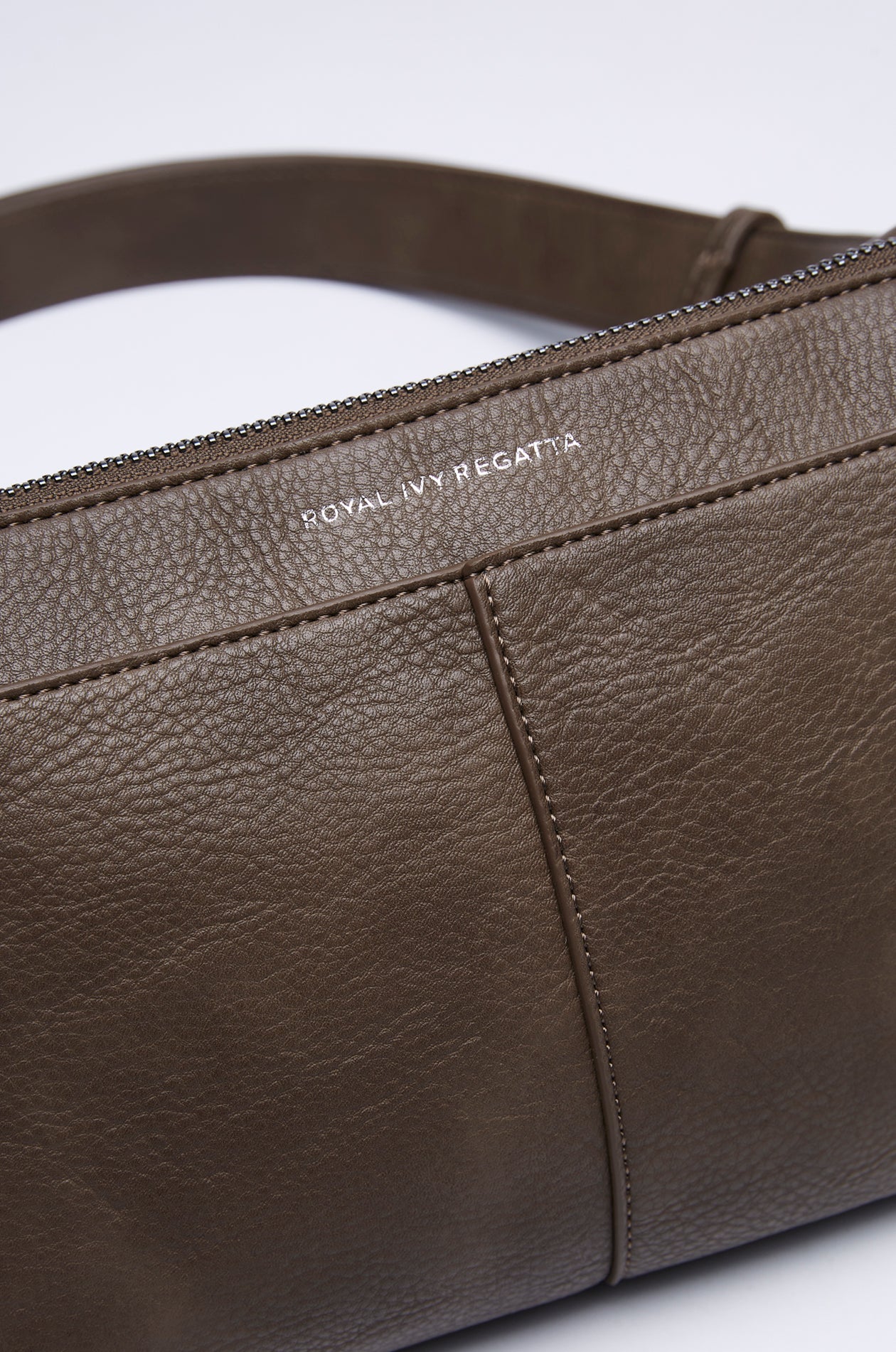 DEBOSSED LOGO LEATHER CROSSBODY BAG