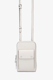 DEBOSSED LOGO MOBILE CROSSBODY BAG