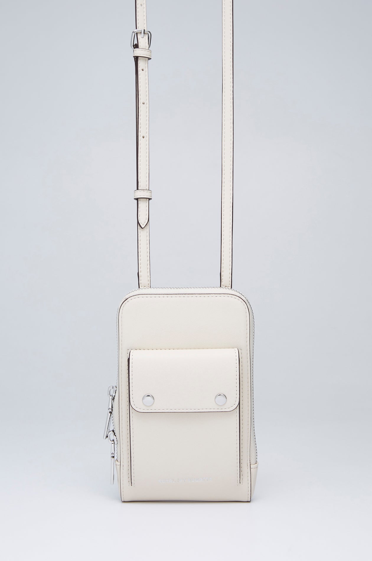 DEBOSSED LOGO MOBILE CROSSBODY BAG
