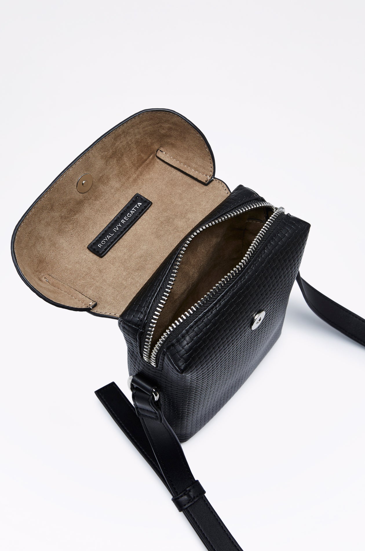TEXTURE MOBILE CROSSBODY BAG