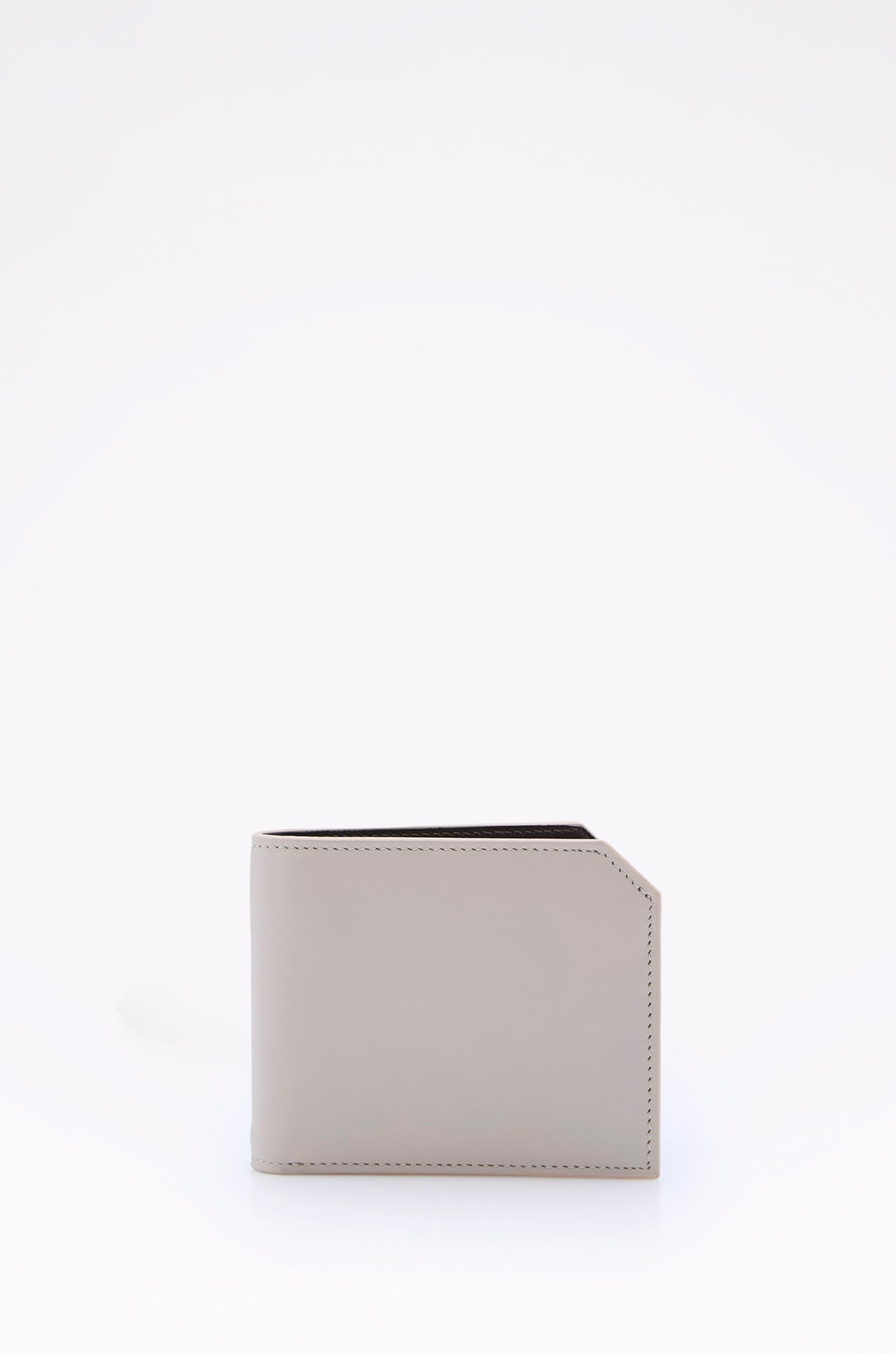 TRIM LEATHER BIFOLD WALLET