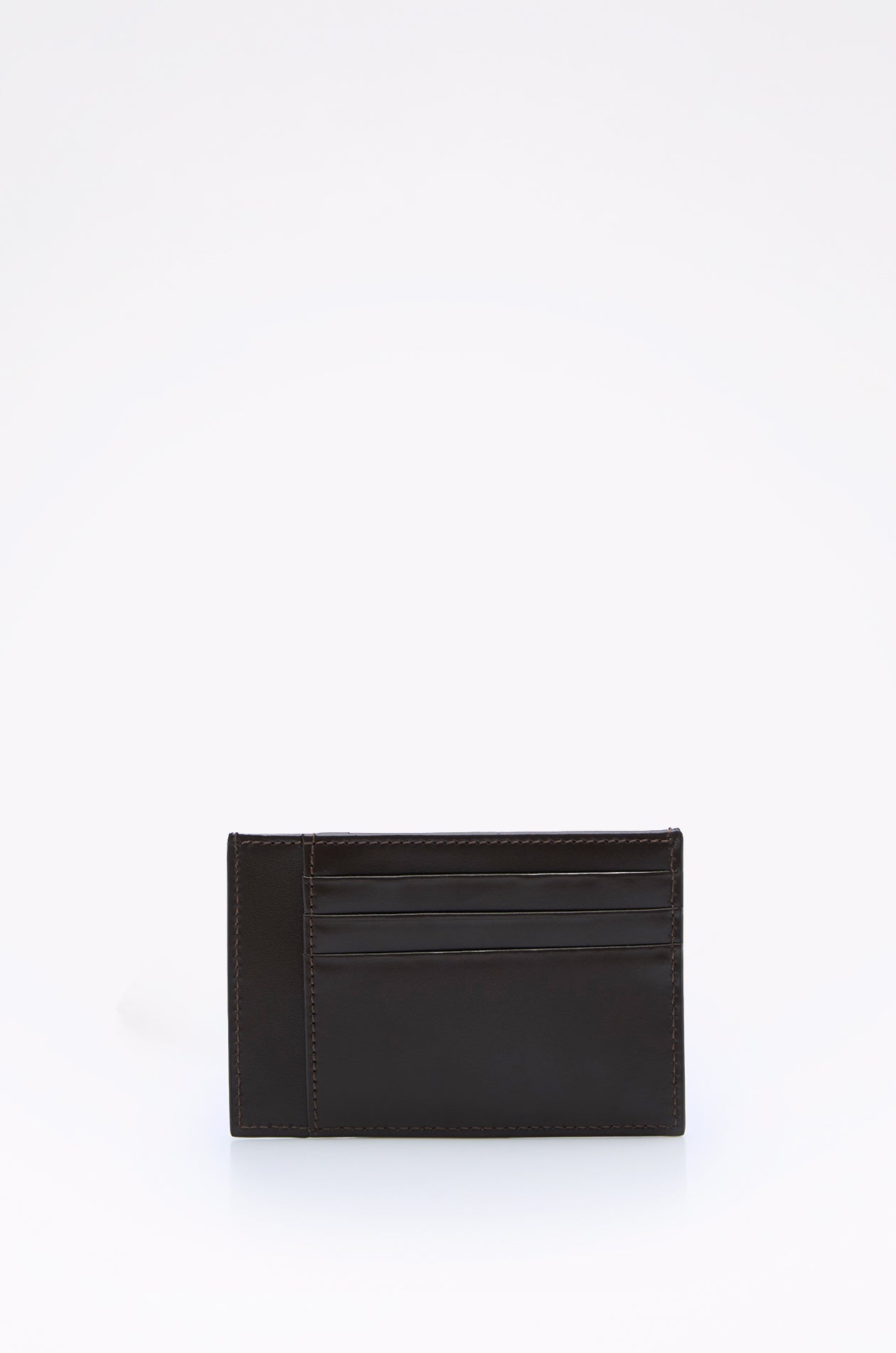 DEBOSSED LOGO LEATHER CARDHOLDER