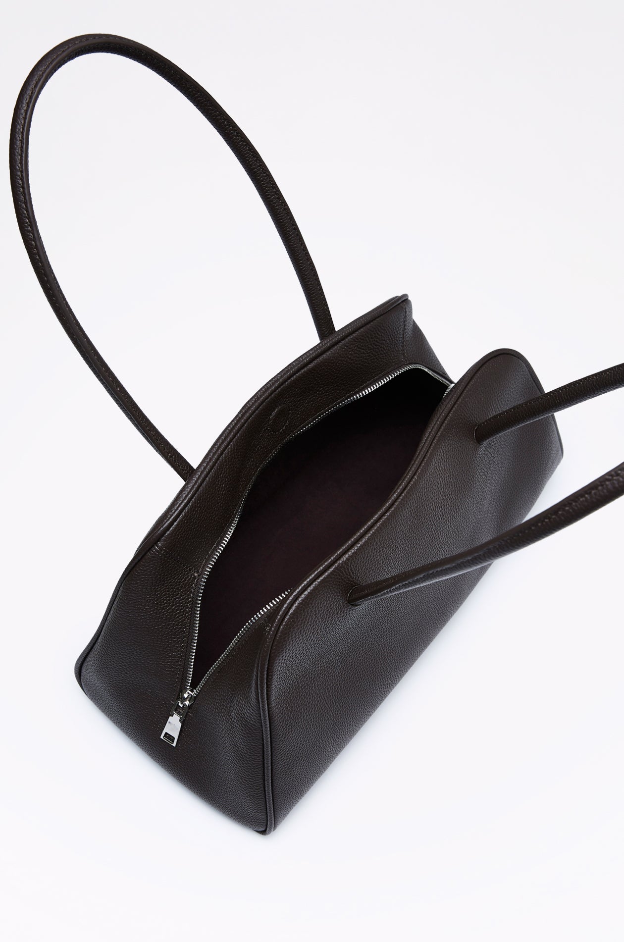 BOWLING TOP HANDLE BAG