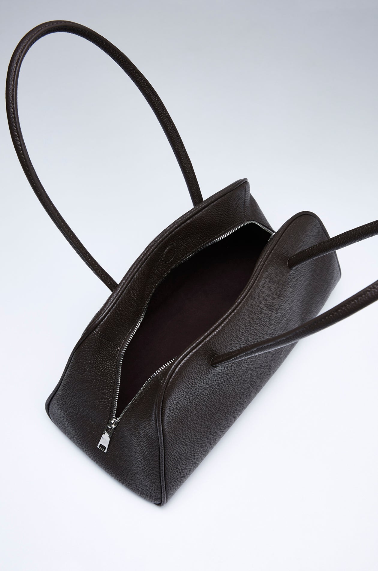 BOWLING TOP HANDLE BAG