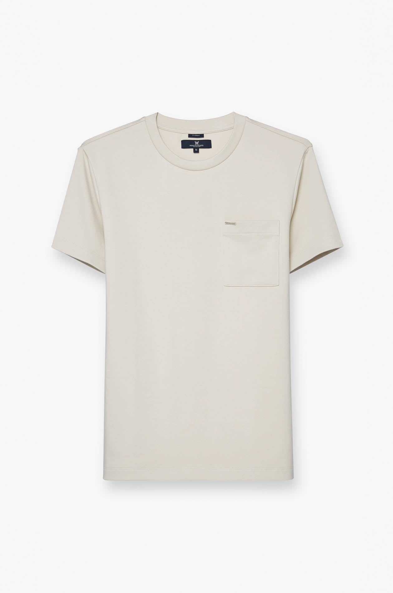 ROUND NECK POCKET TEE