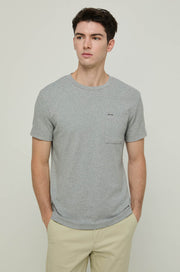 ROUND NECK POCKET TEE