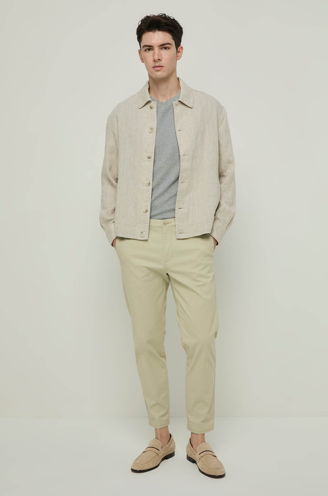 ROUND NECK POCKET TEE