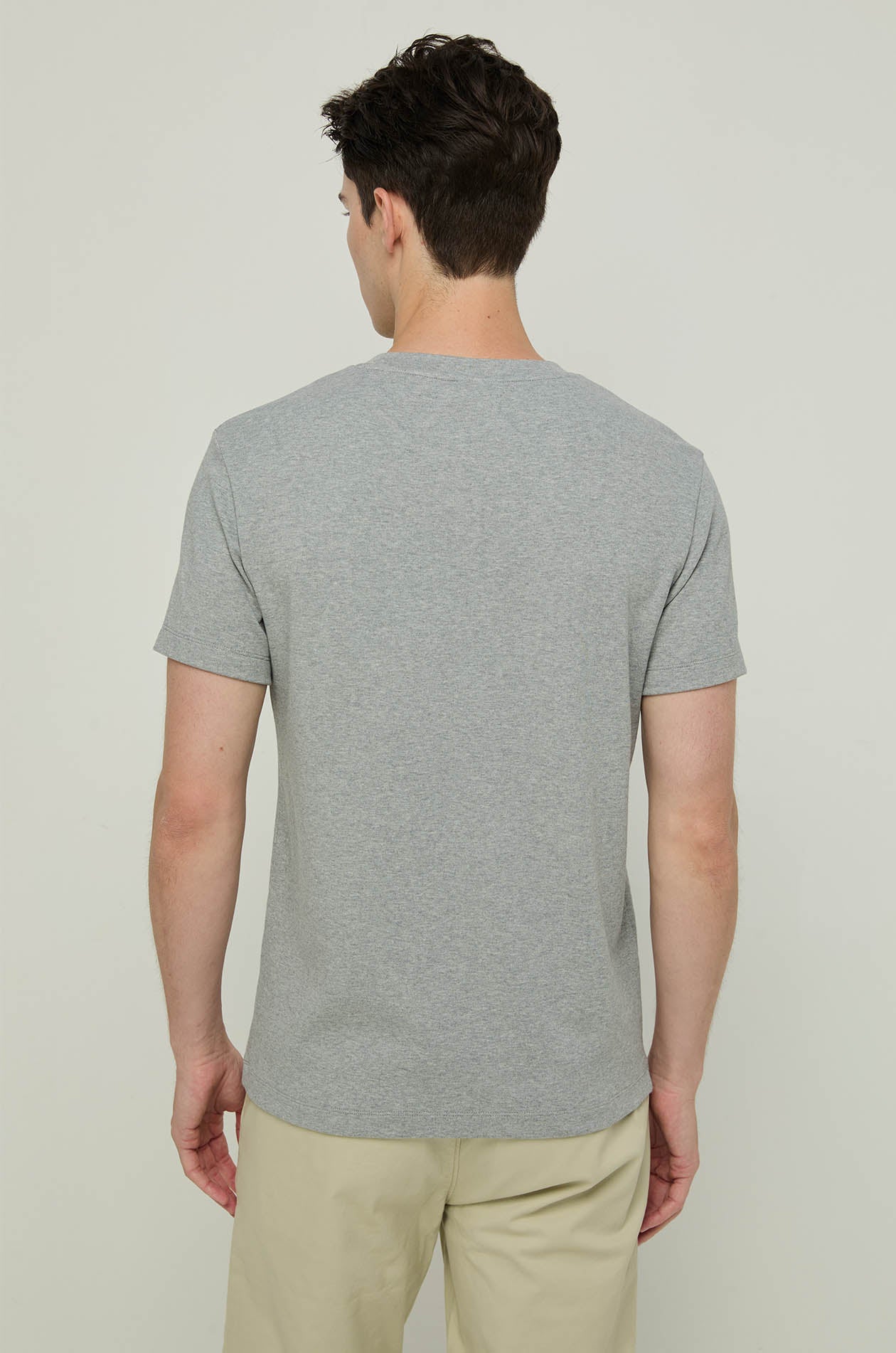 ROUND NECK POCKET TEE