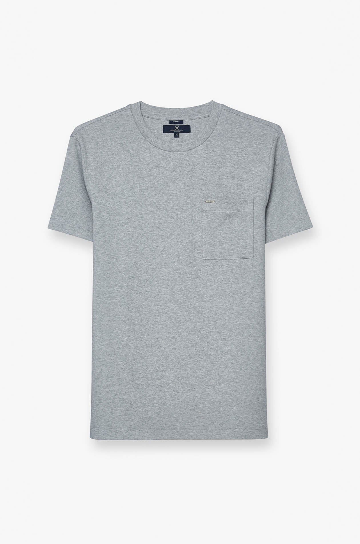 ROUND NECK POCKET TEE