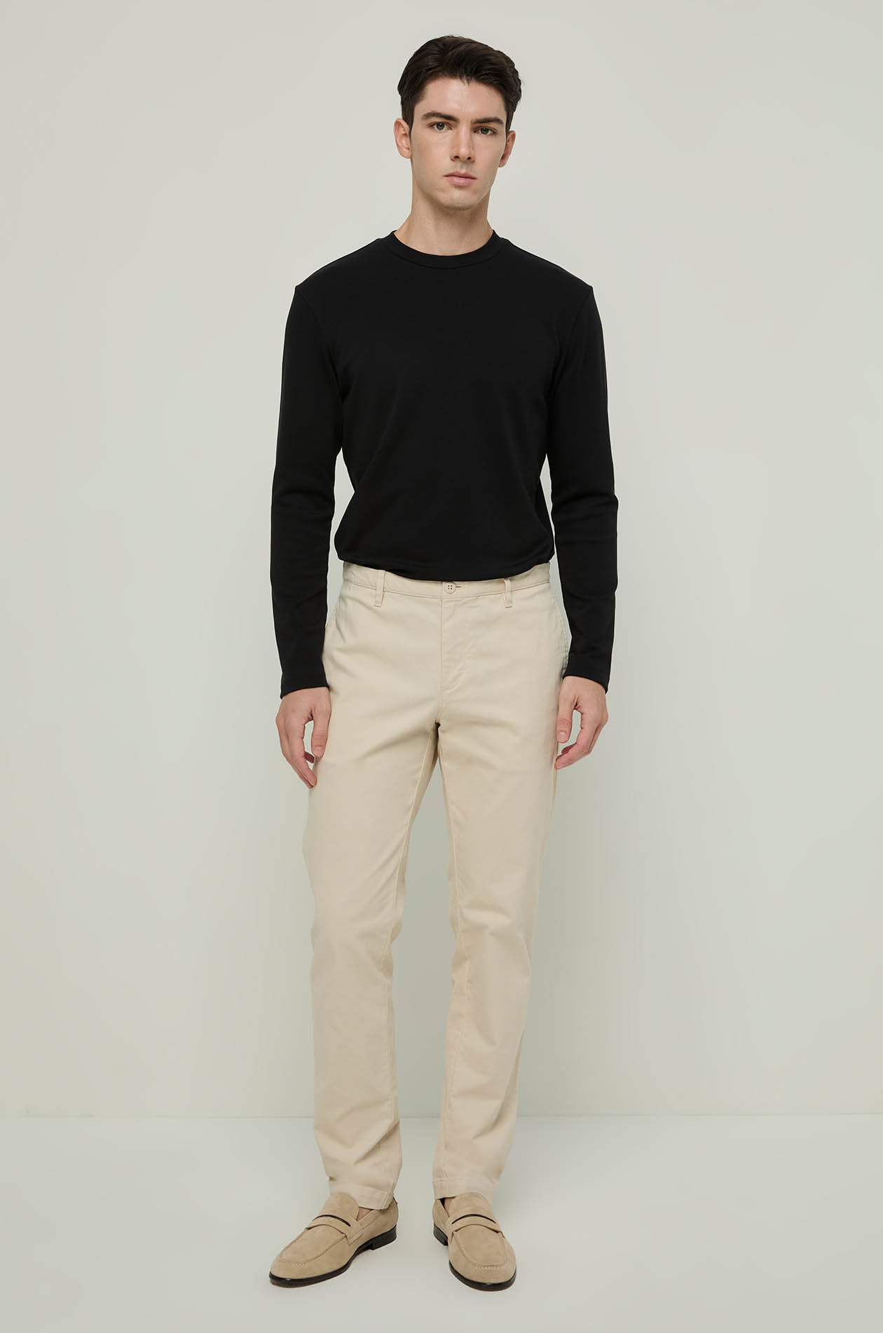 LONG SLEEVE ROUND NECK TEE