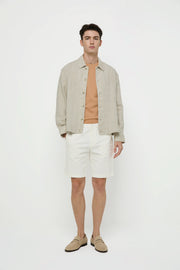 PIPING WAIST CHINO SHORTS