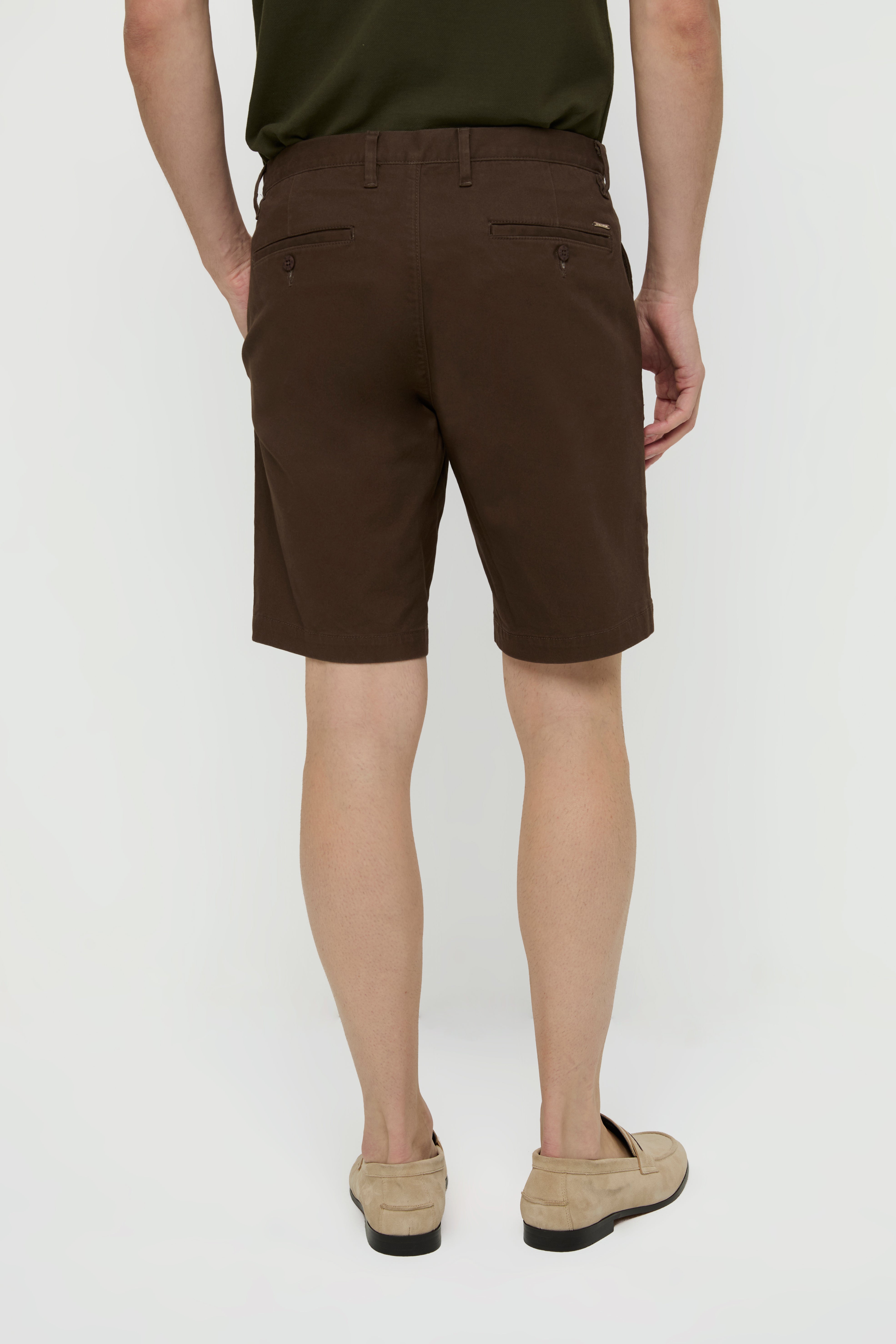 PIPING WAIST CHINO SHORTS