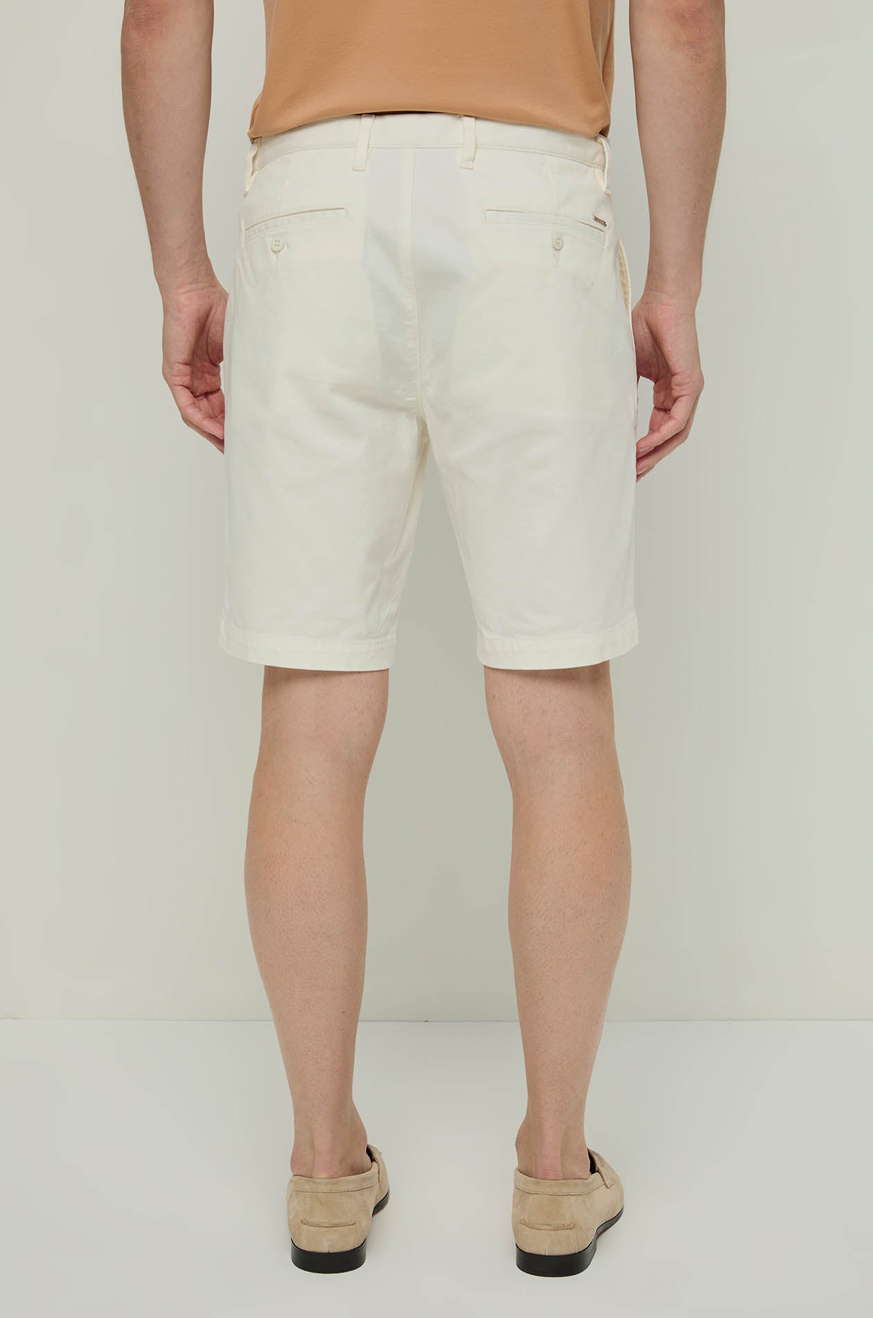 PIPING WAIST CHINO SHORTS