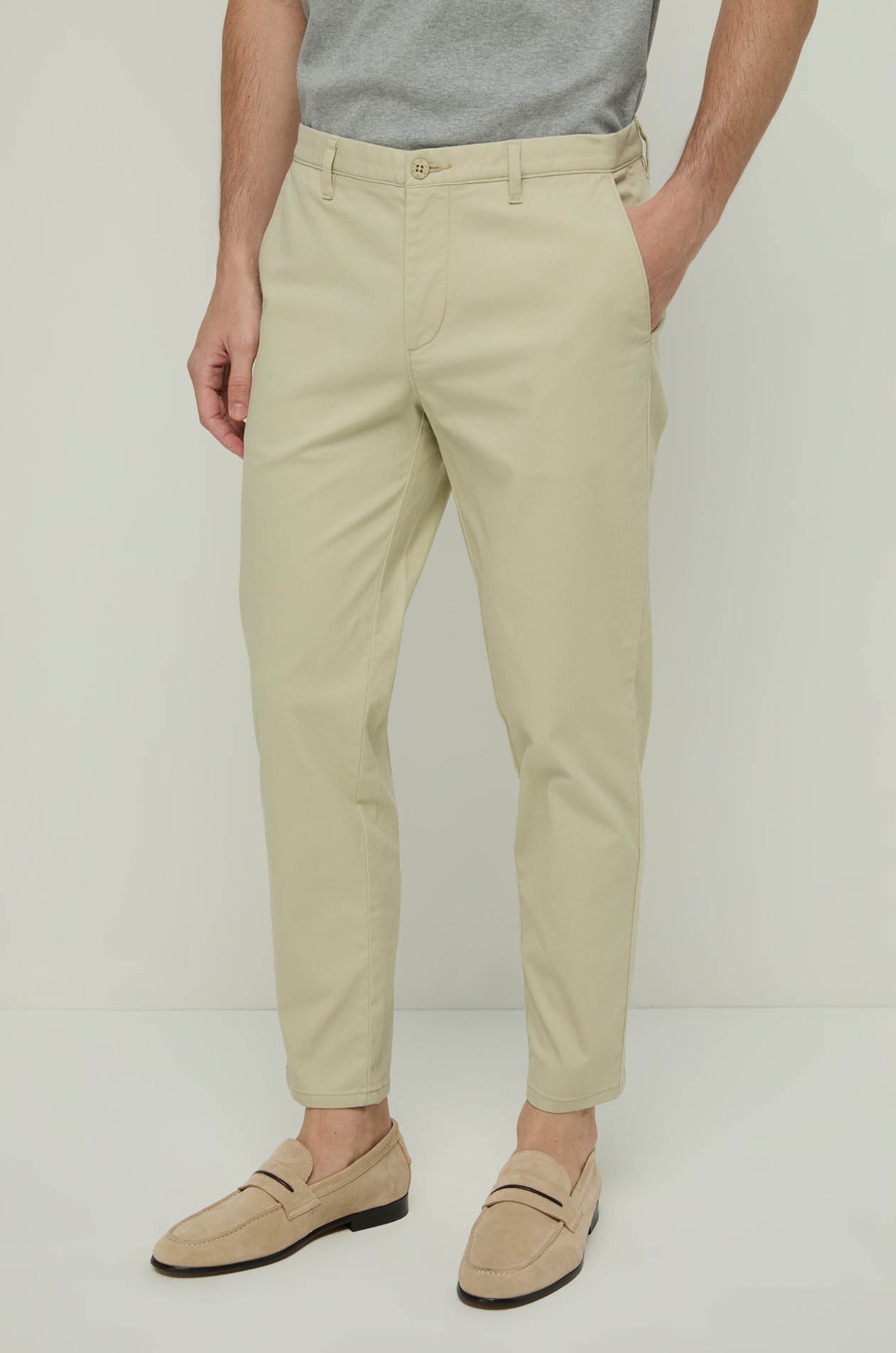 CHINO ANKLE PANTS