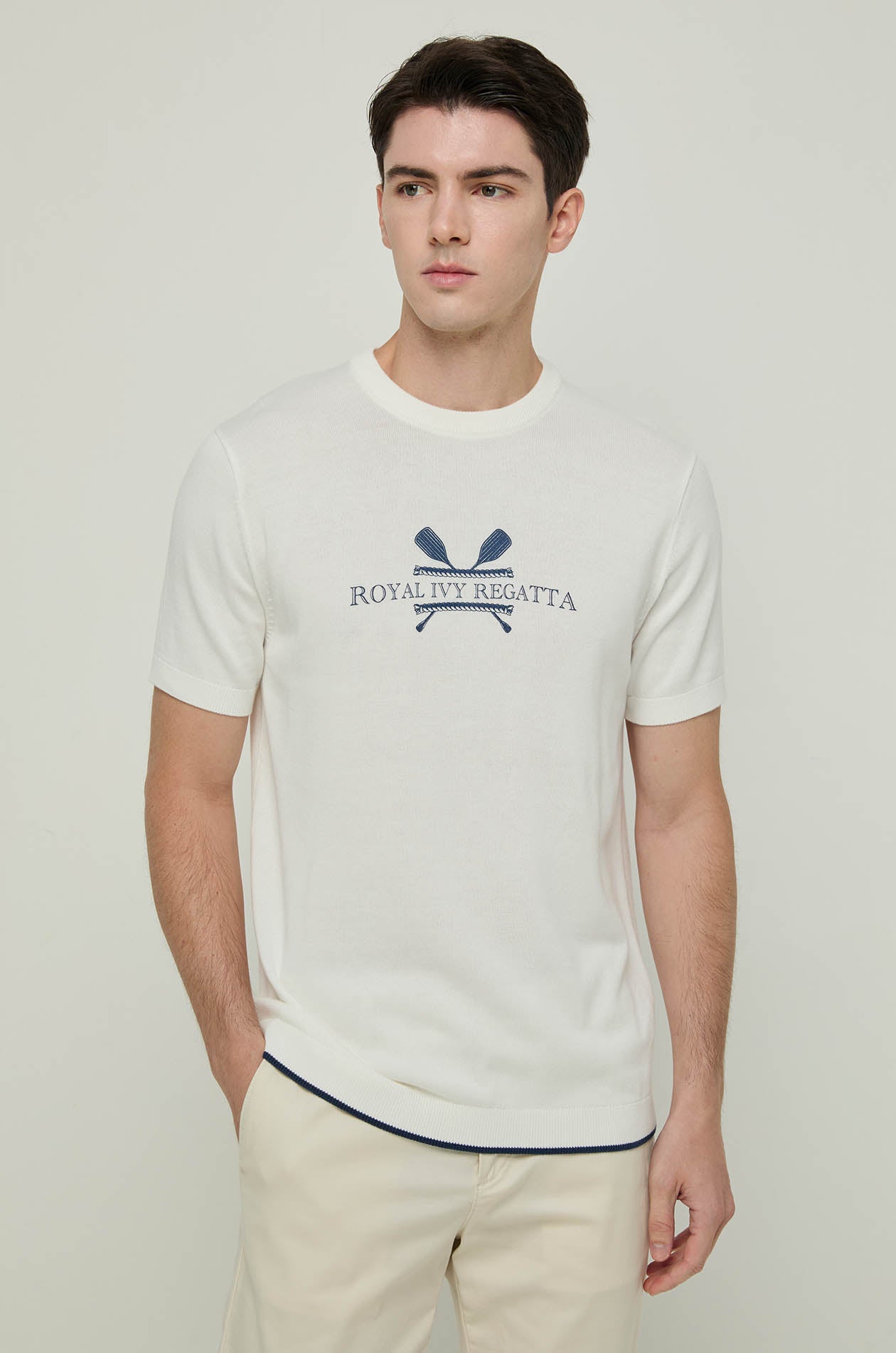 REGATTA GRAPHIC KNITTED TEE