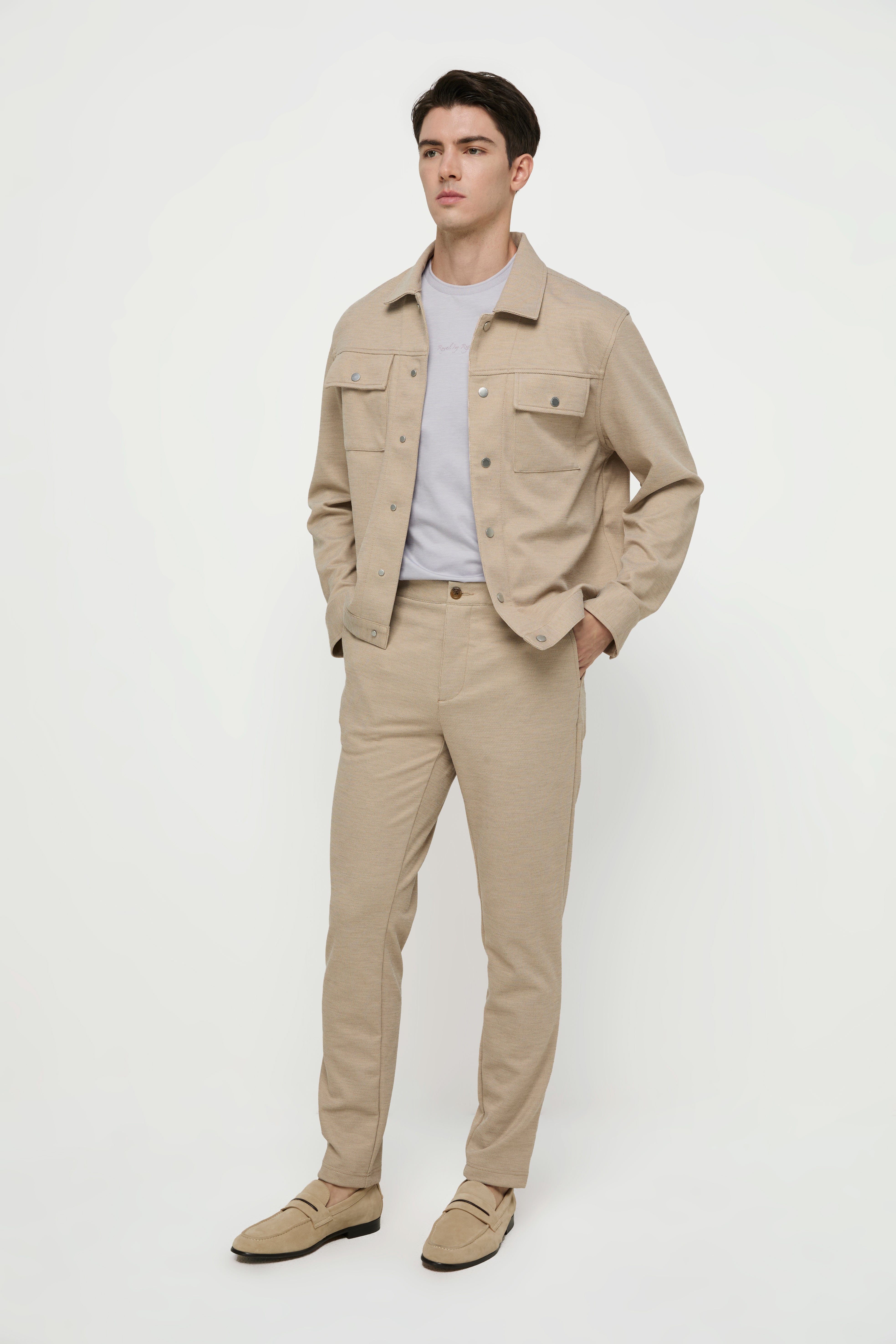 BEIGE CHINO PANTS