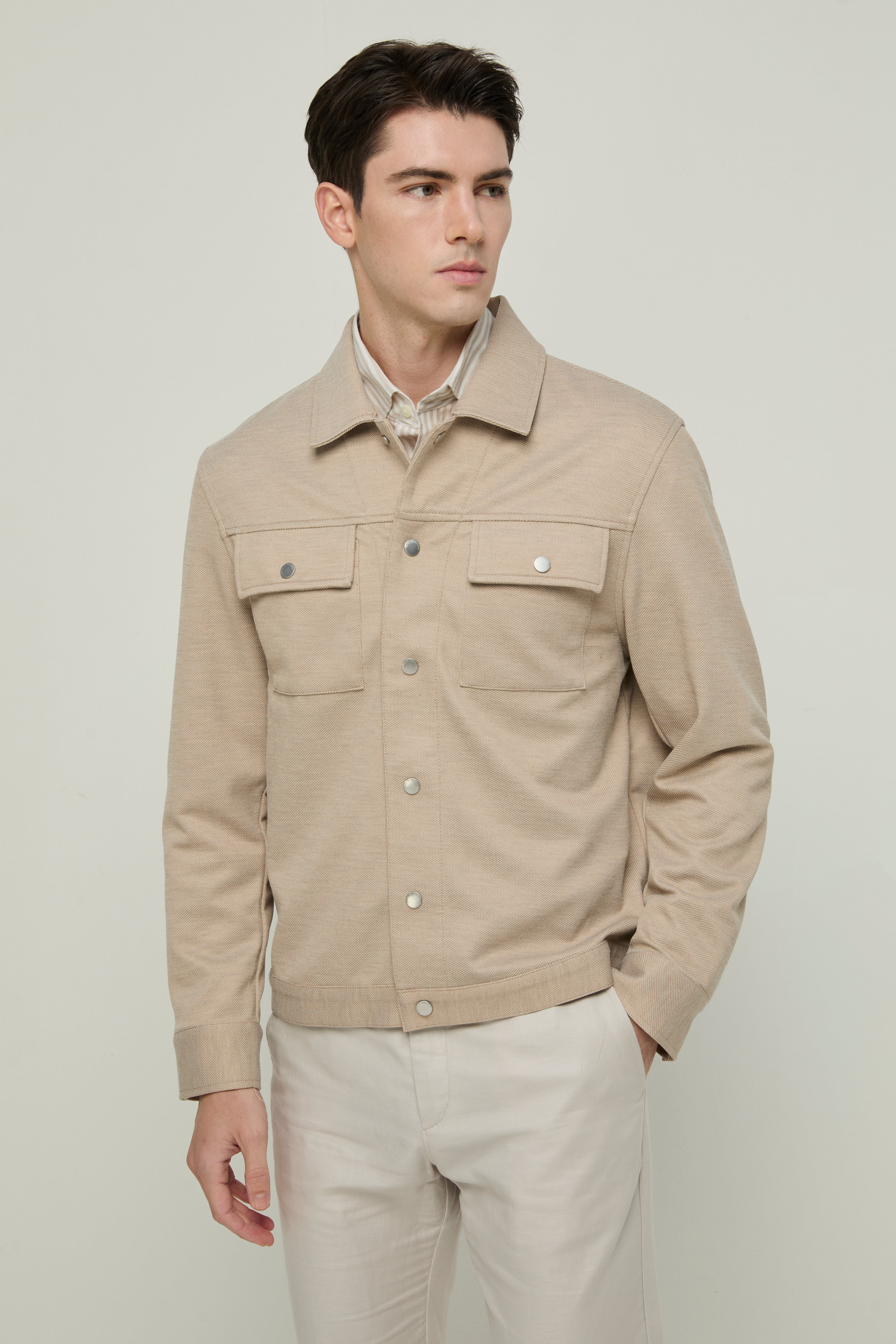 BEIGE JACKET