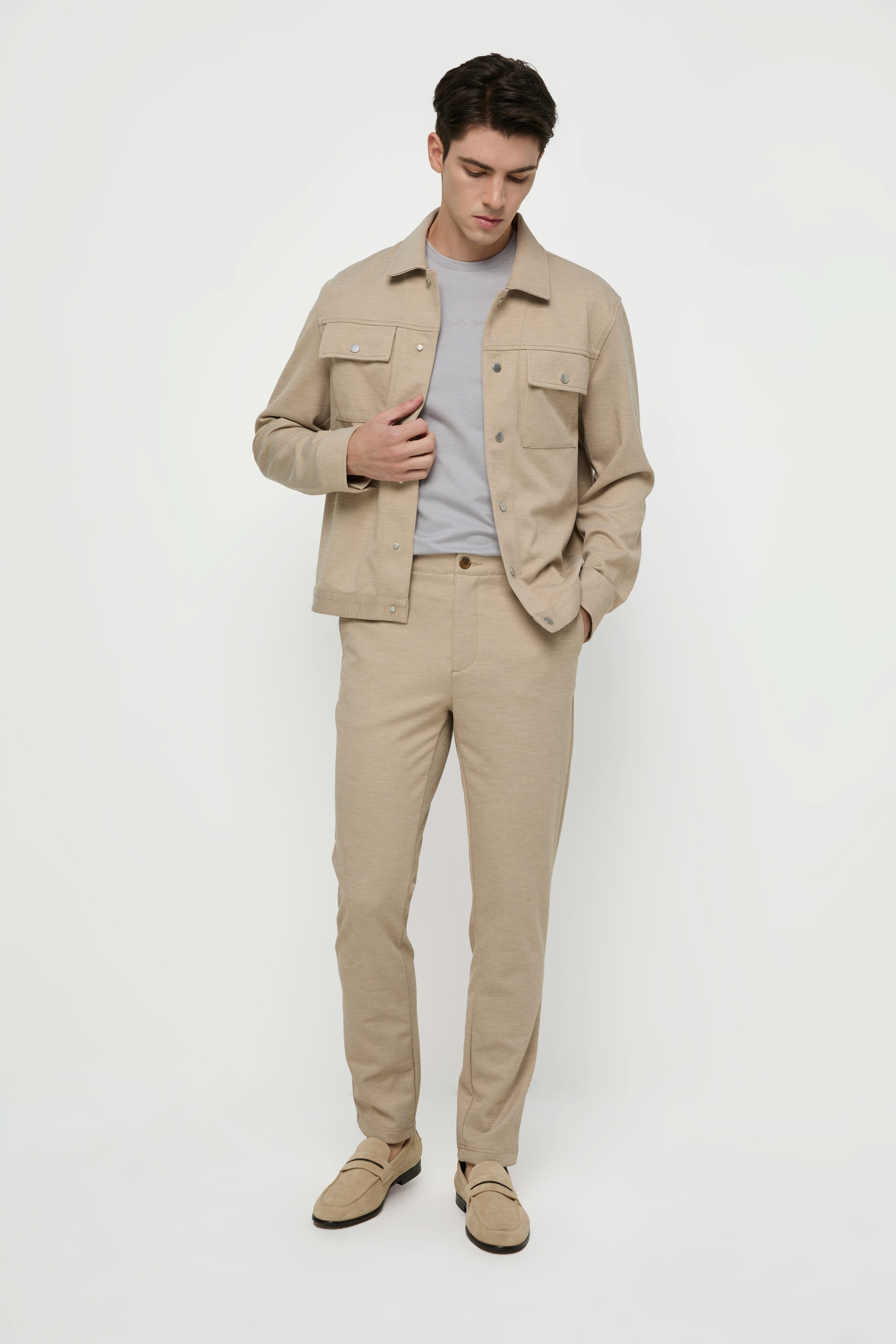 BEIGE CHINO PANTS