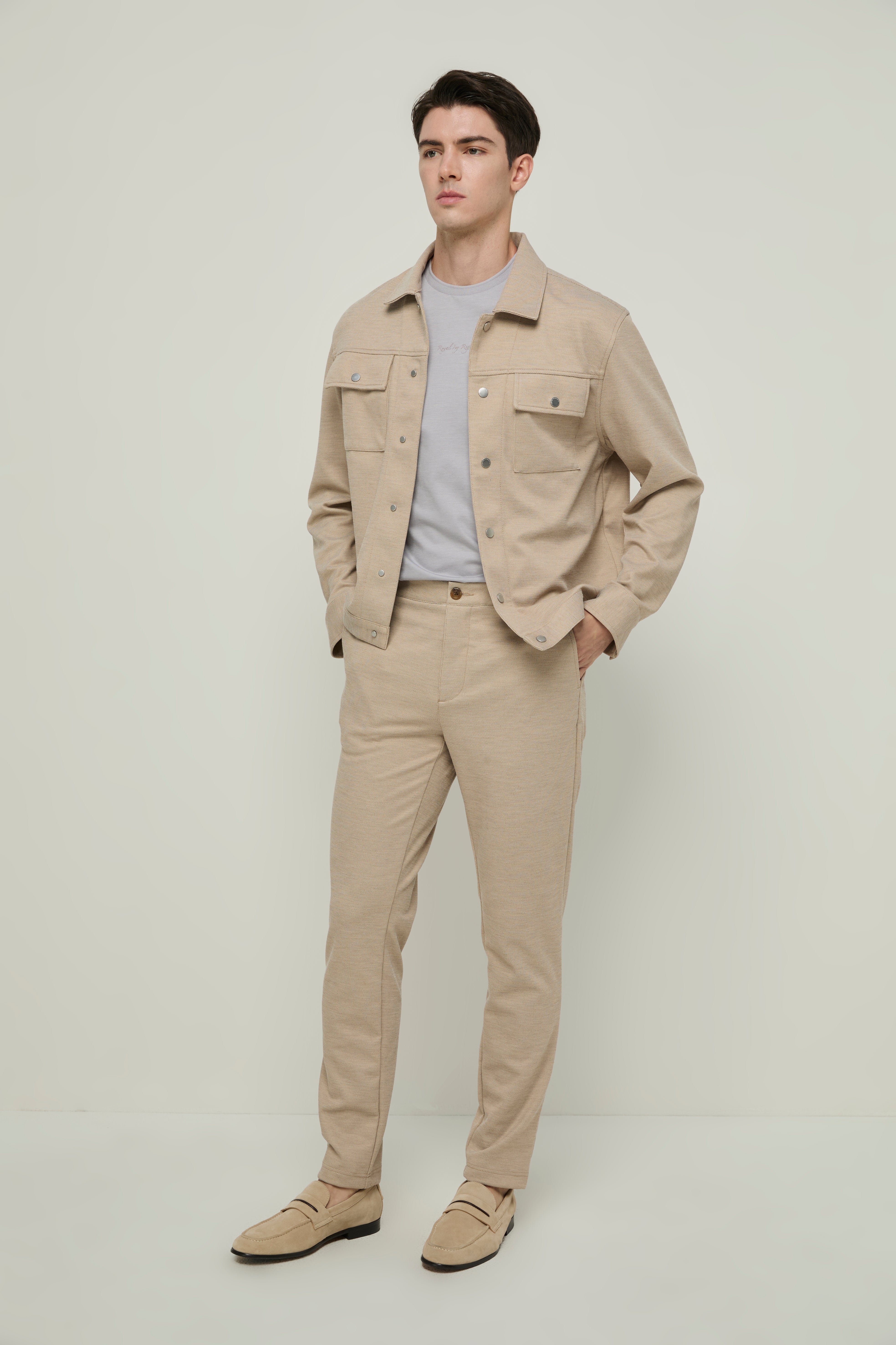BEIGE CHINO PANTS