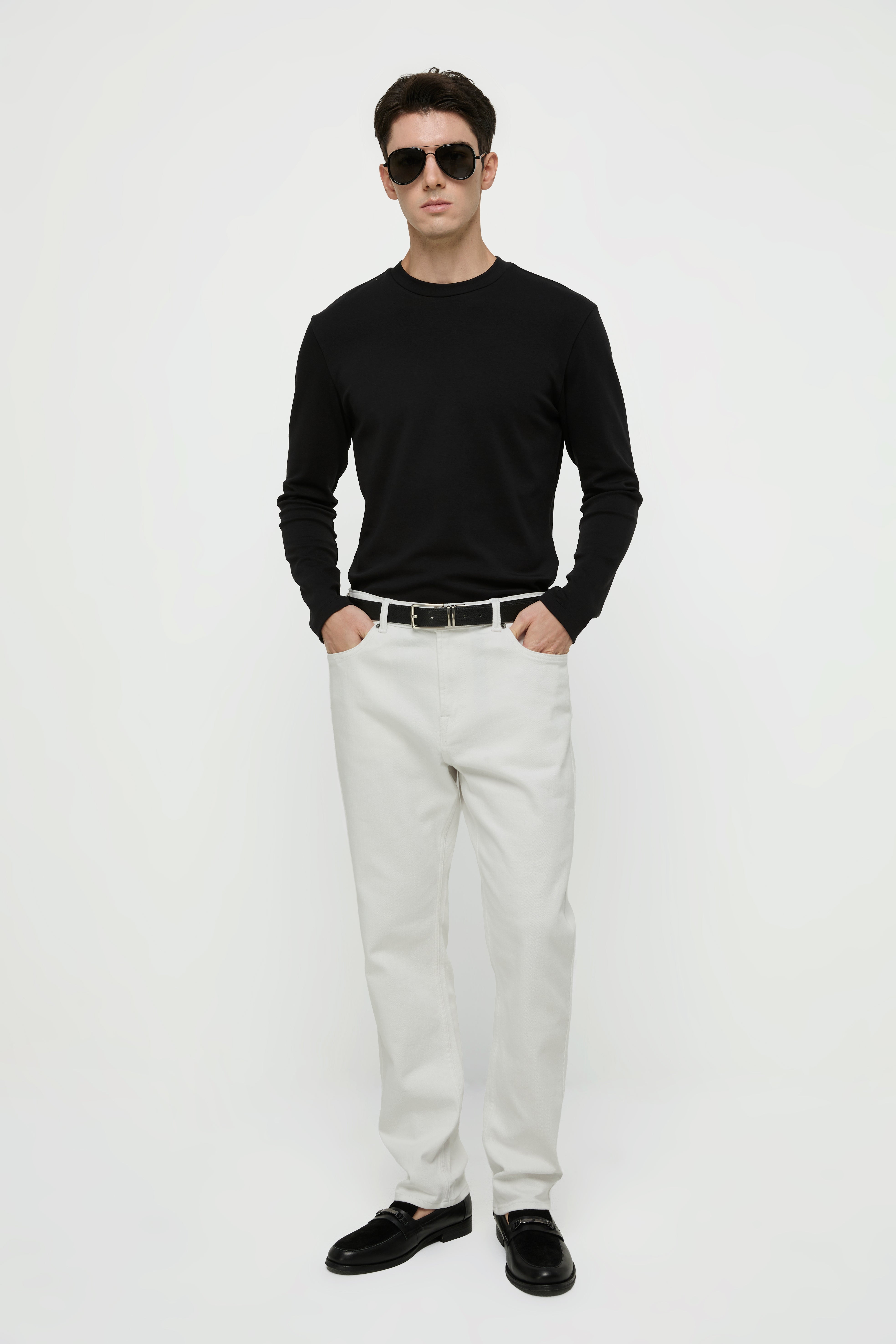 OFF-WHITE REGULAR-FIT JEANS