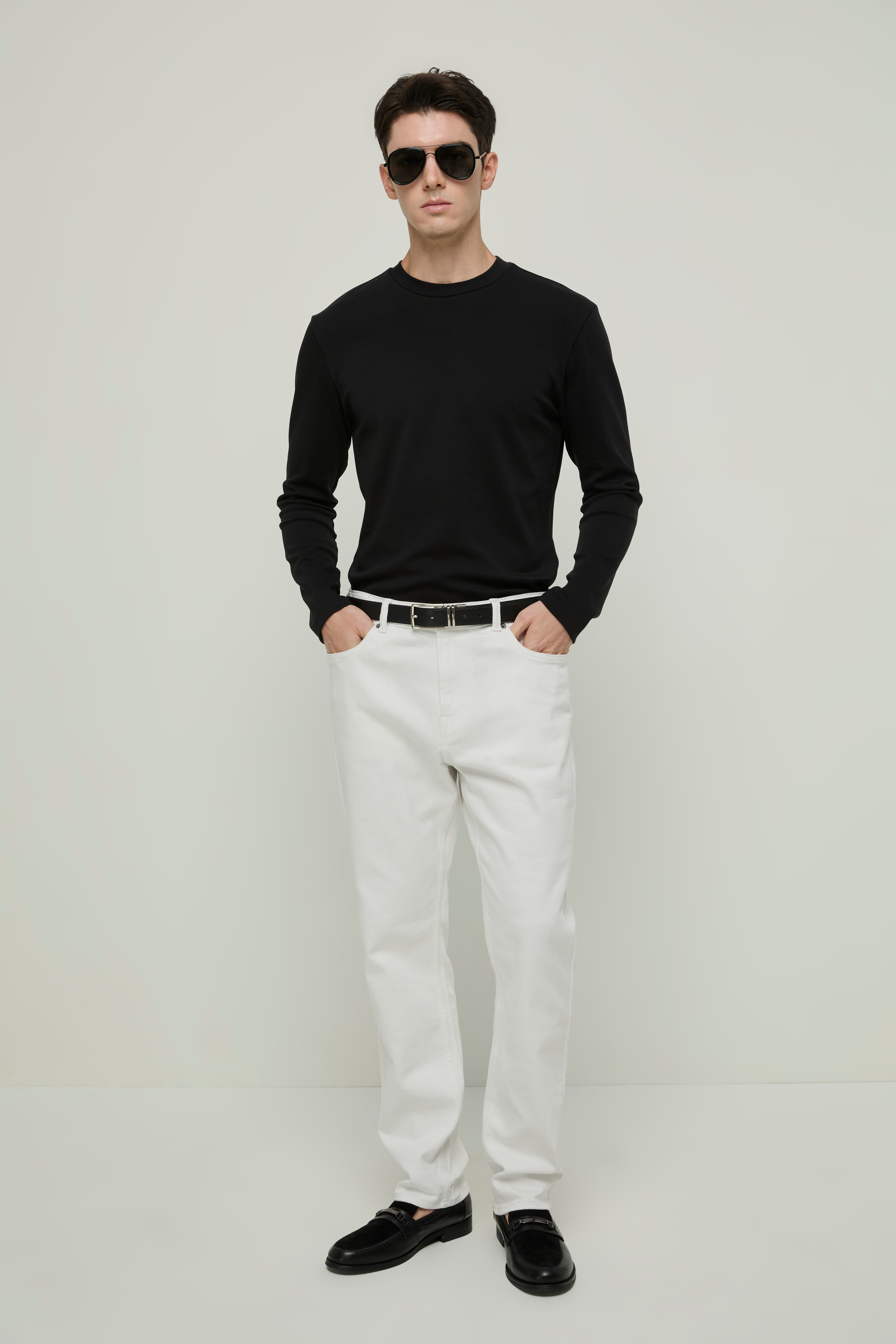 OFF-WHITE REGULAR-FIT JEANS