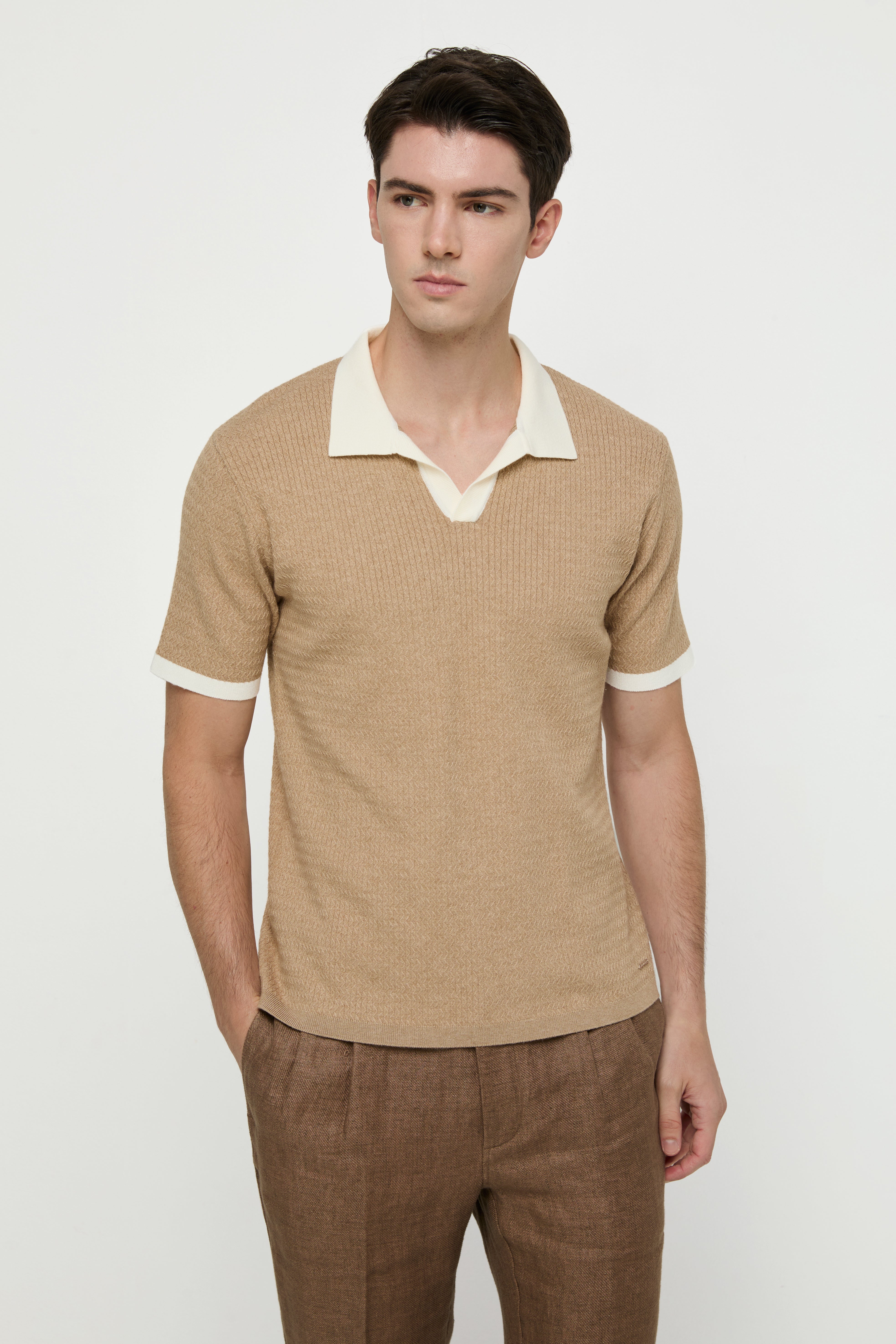 KNIT POLO SHIRTS