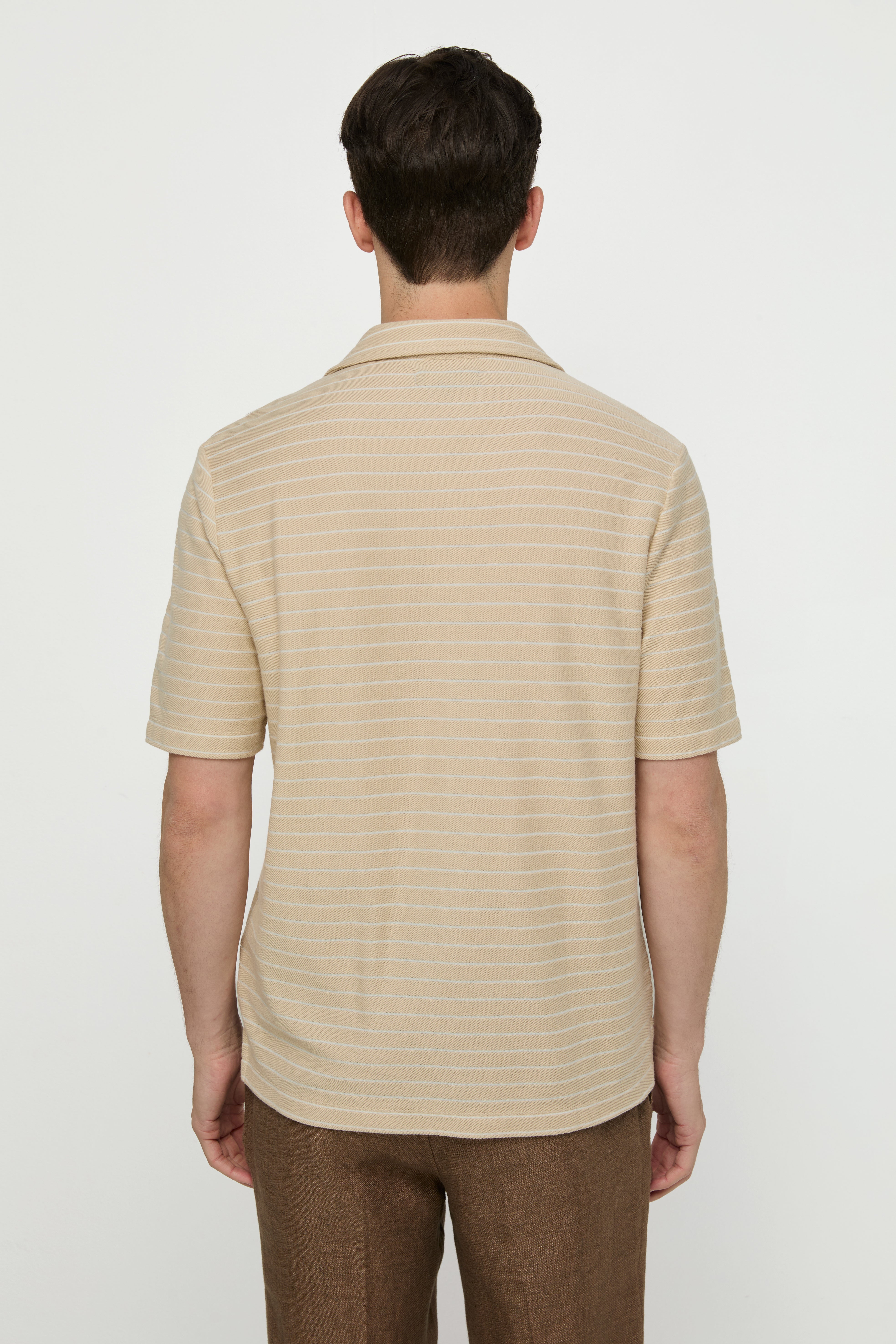 STRIPED SHORT-SLEEVE SHIRTS
