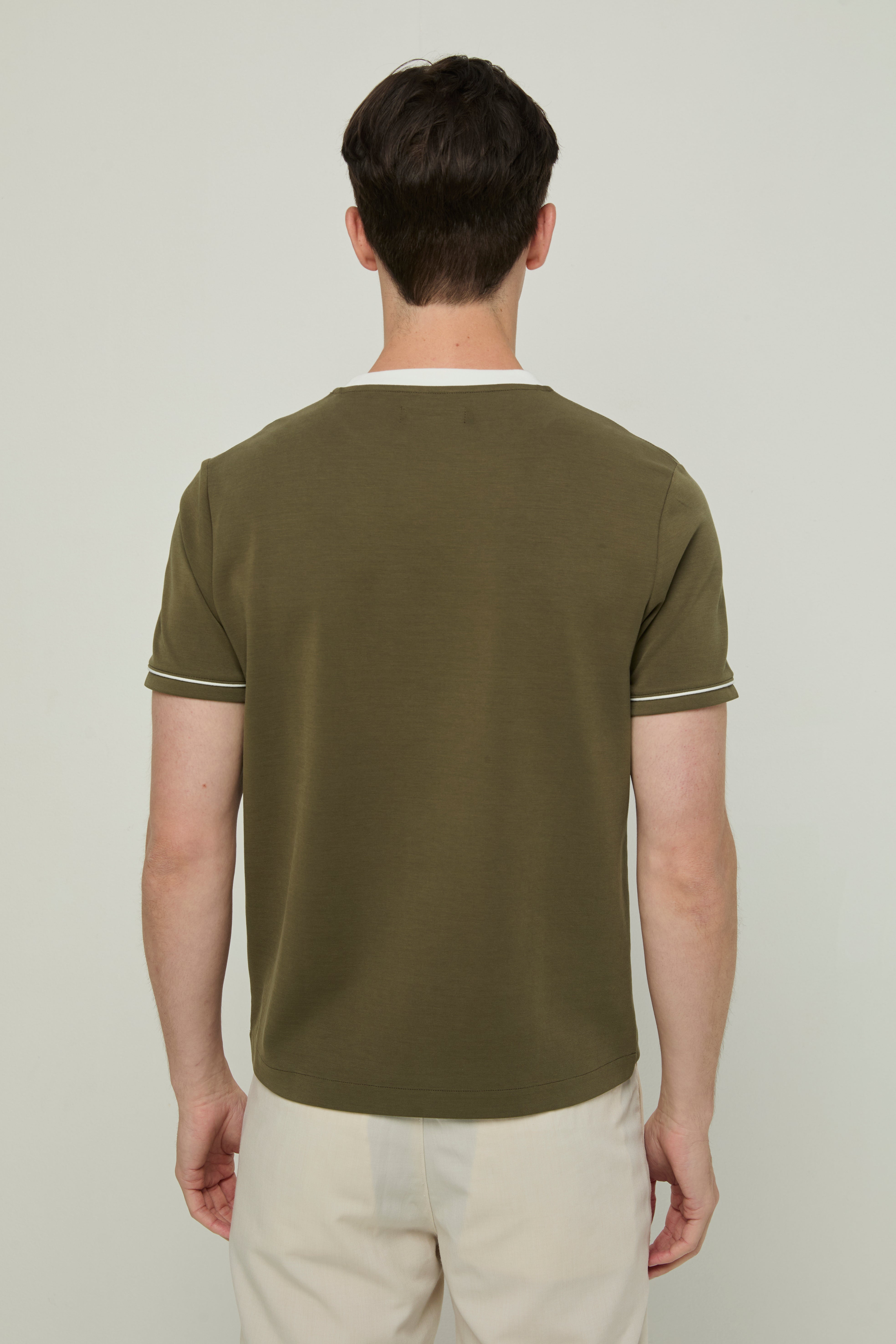 REGATTA PIPING EMBROIDERY TEE