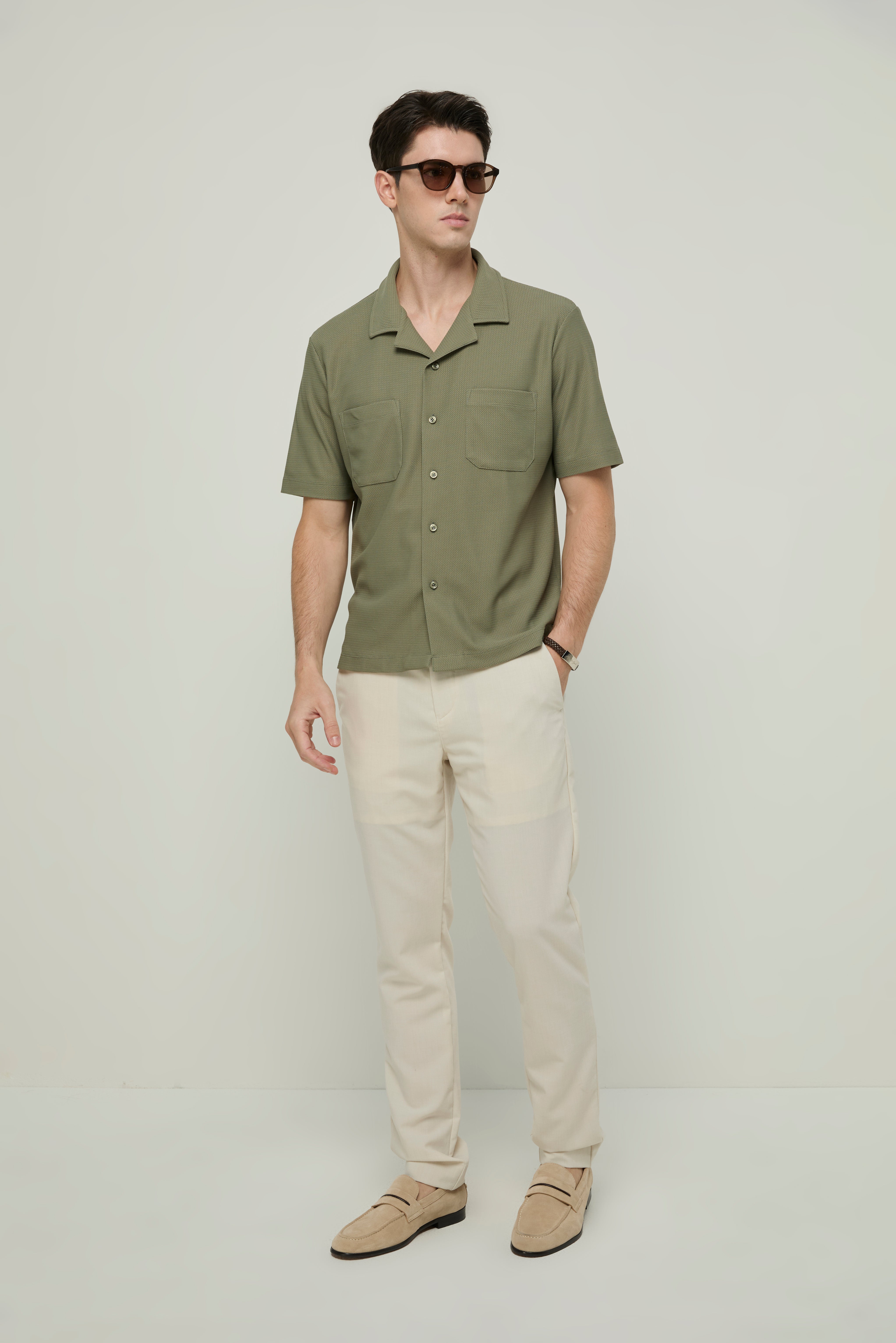 TWIN POCKET SHORT SLEEVE SHIRT