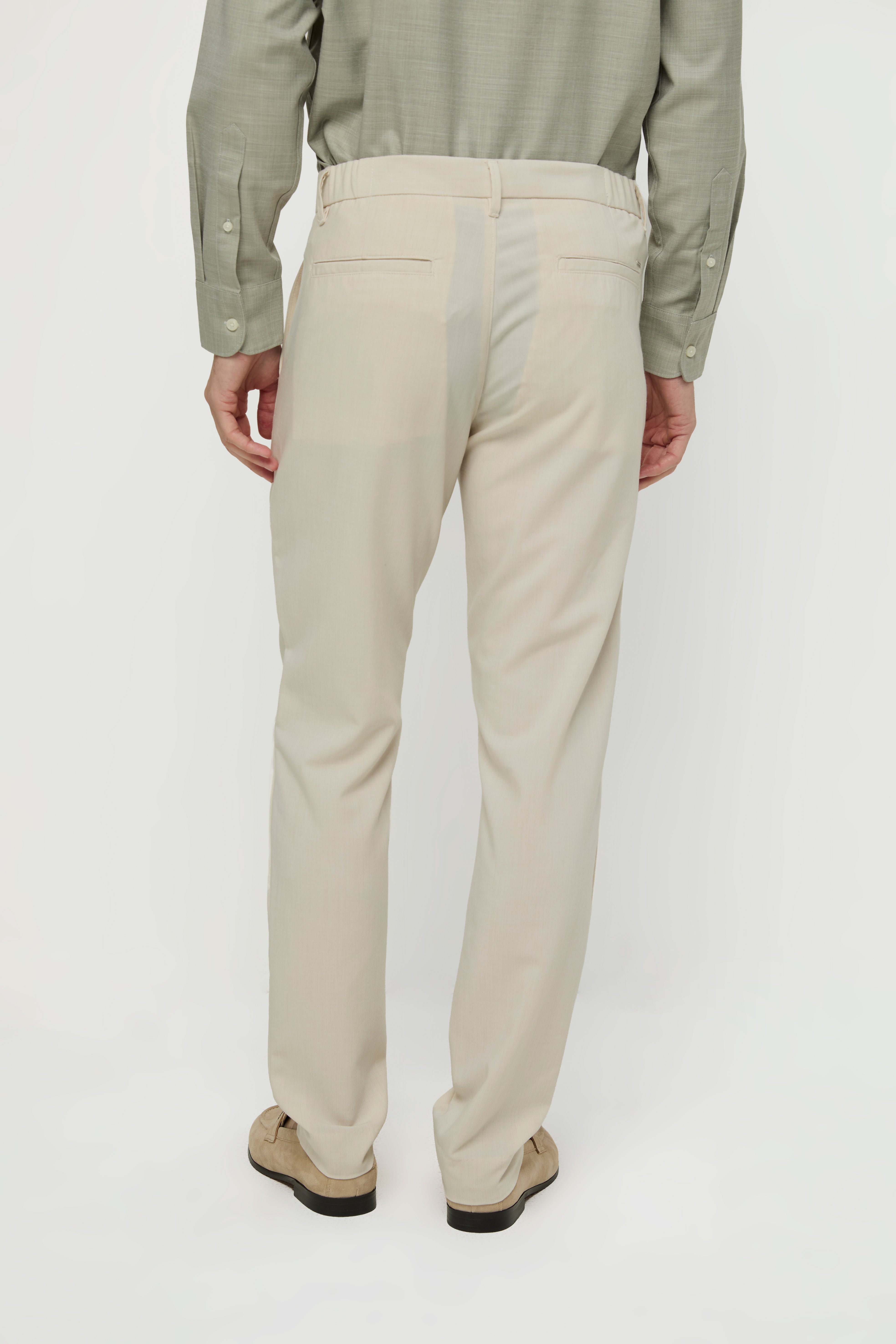 STRAIGHT CUT TROUSERS