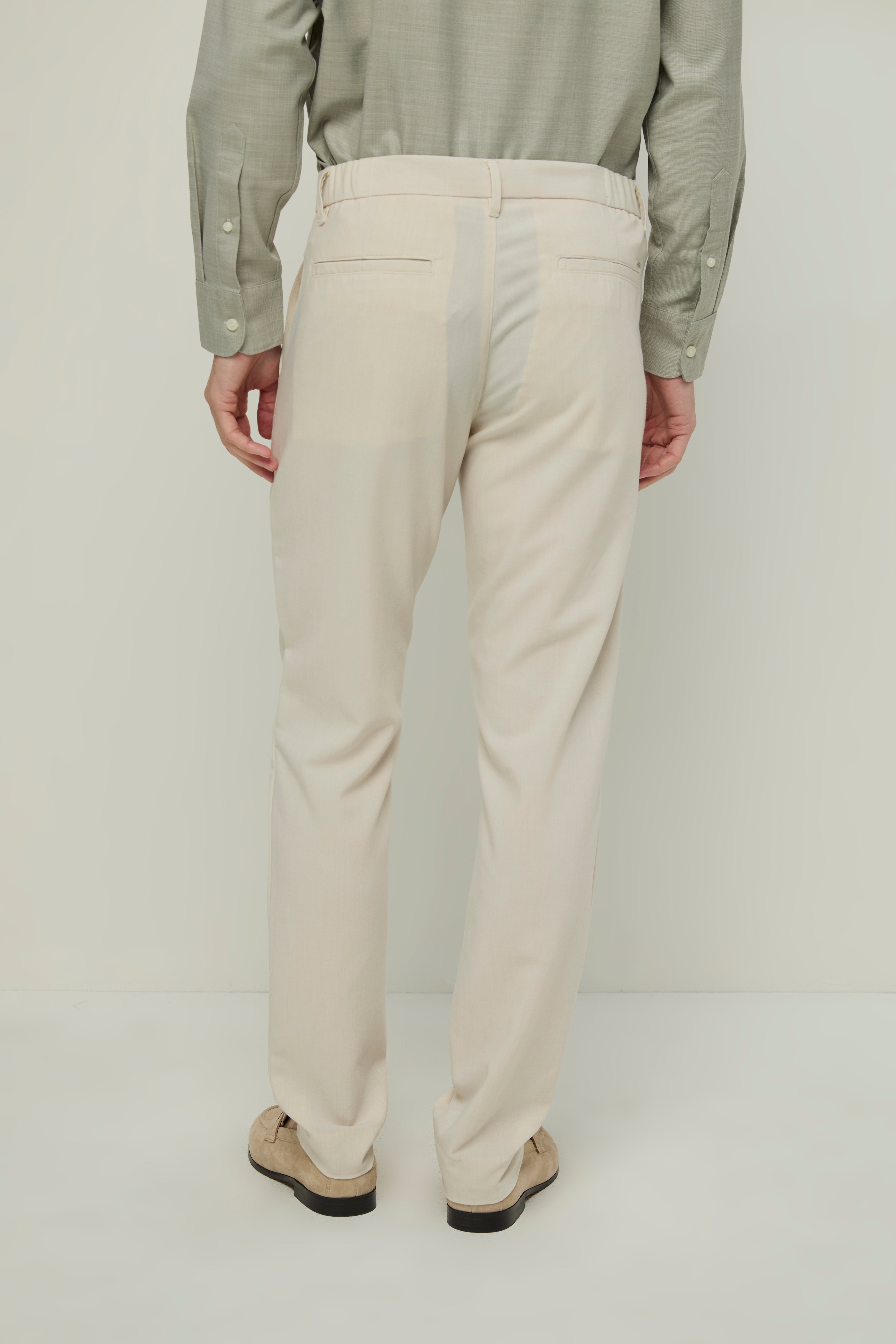 STRAIGHT CUT TROUSERS