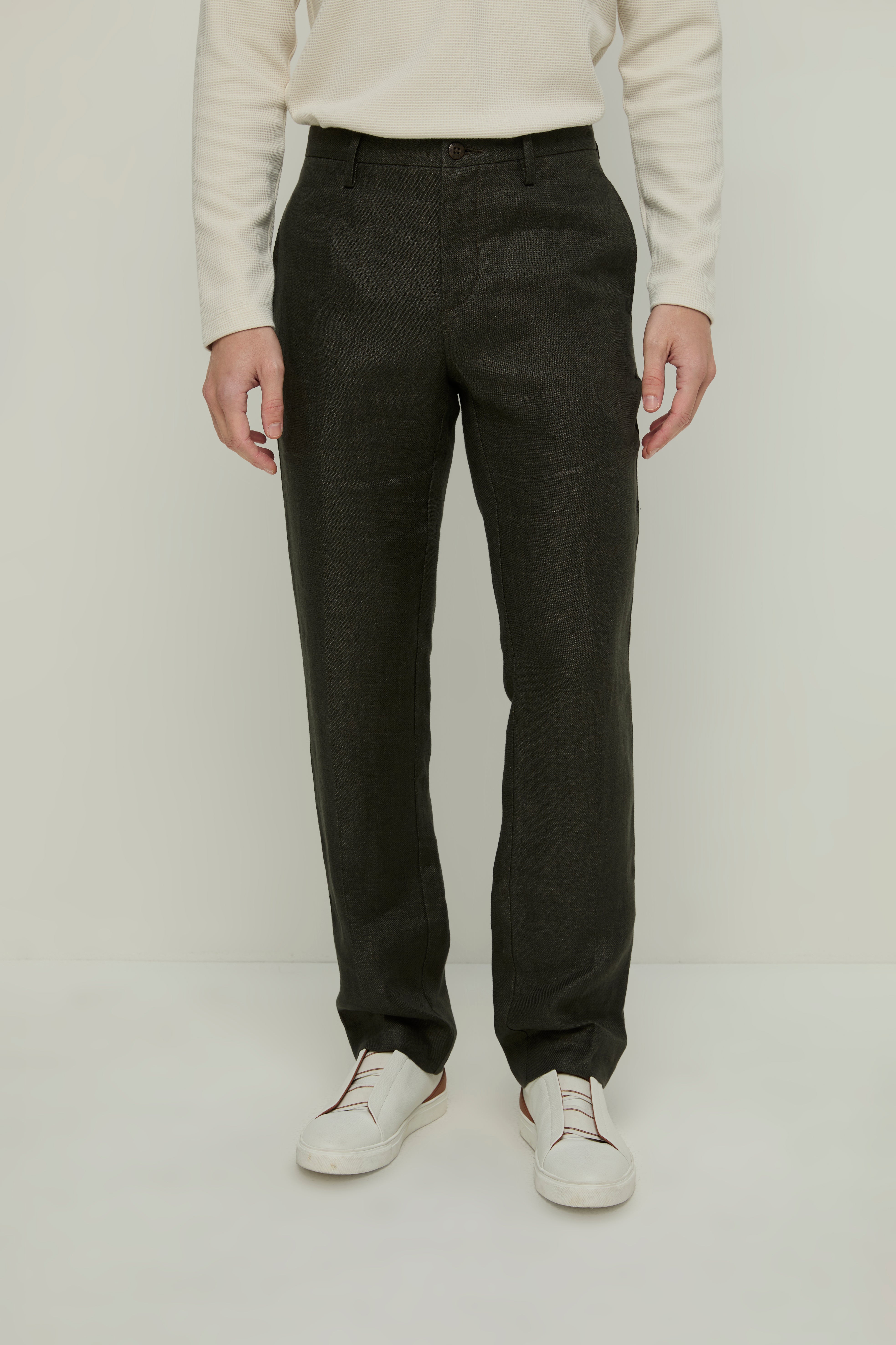CASUAL LINEN TROUSERS
