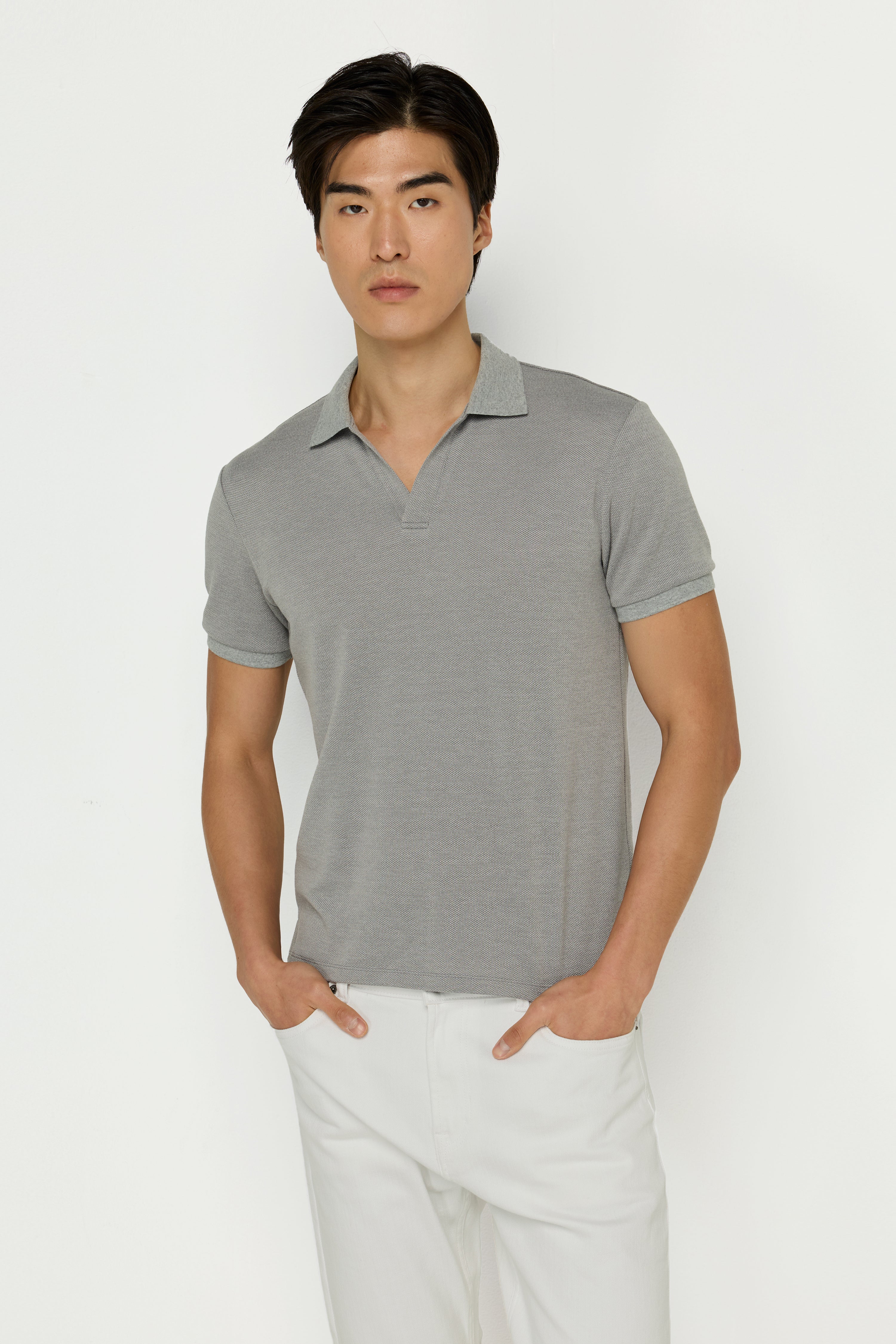 COTTON KNIT POLO SHIRTS
