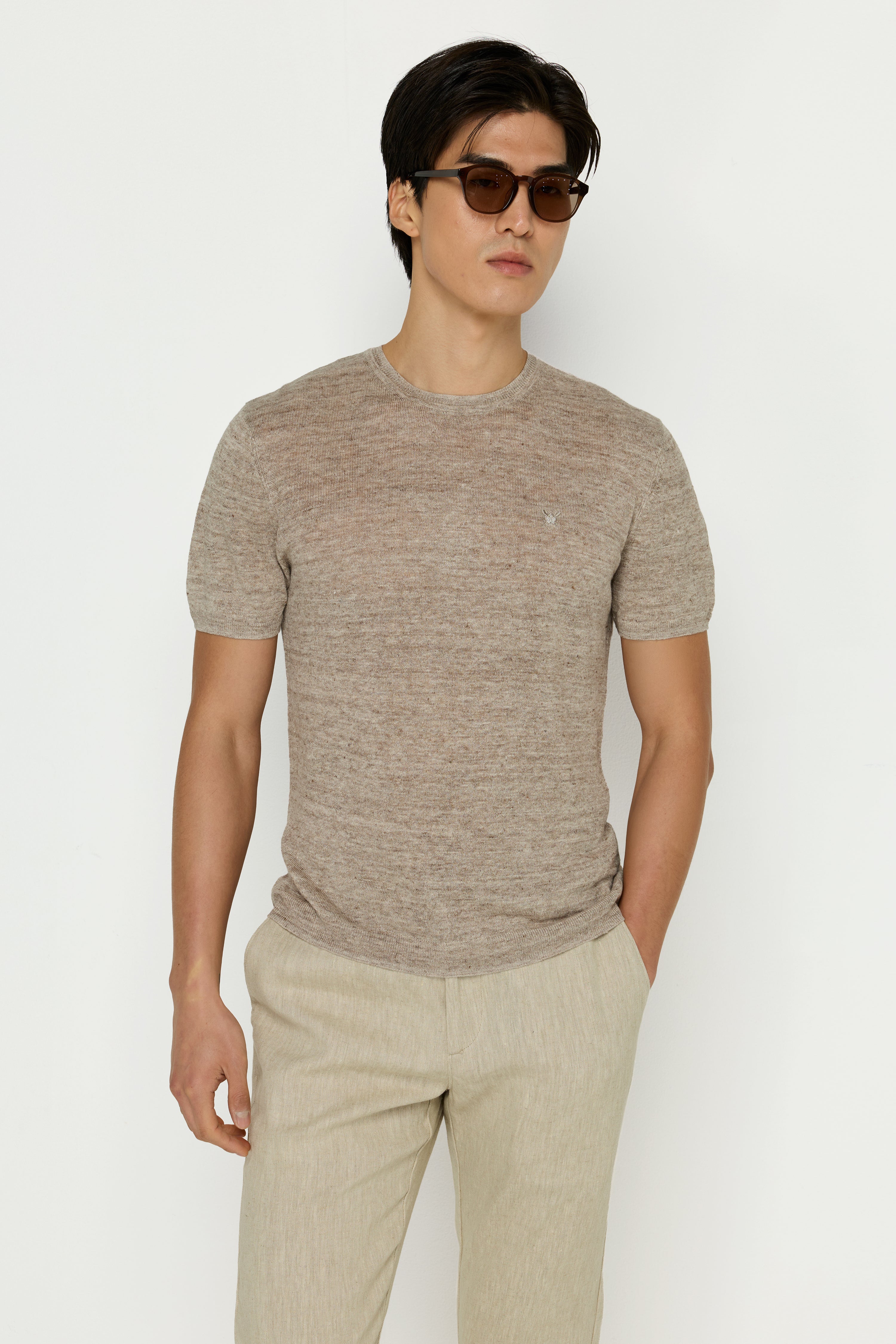 LINEN SHORT SLEEVE T-SHIRTS
