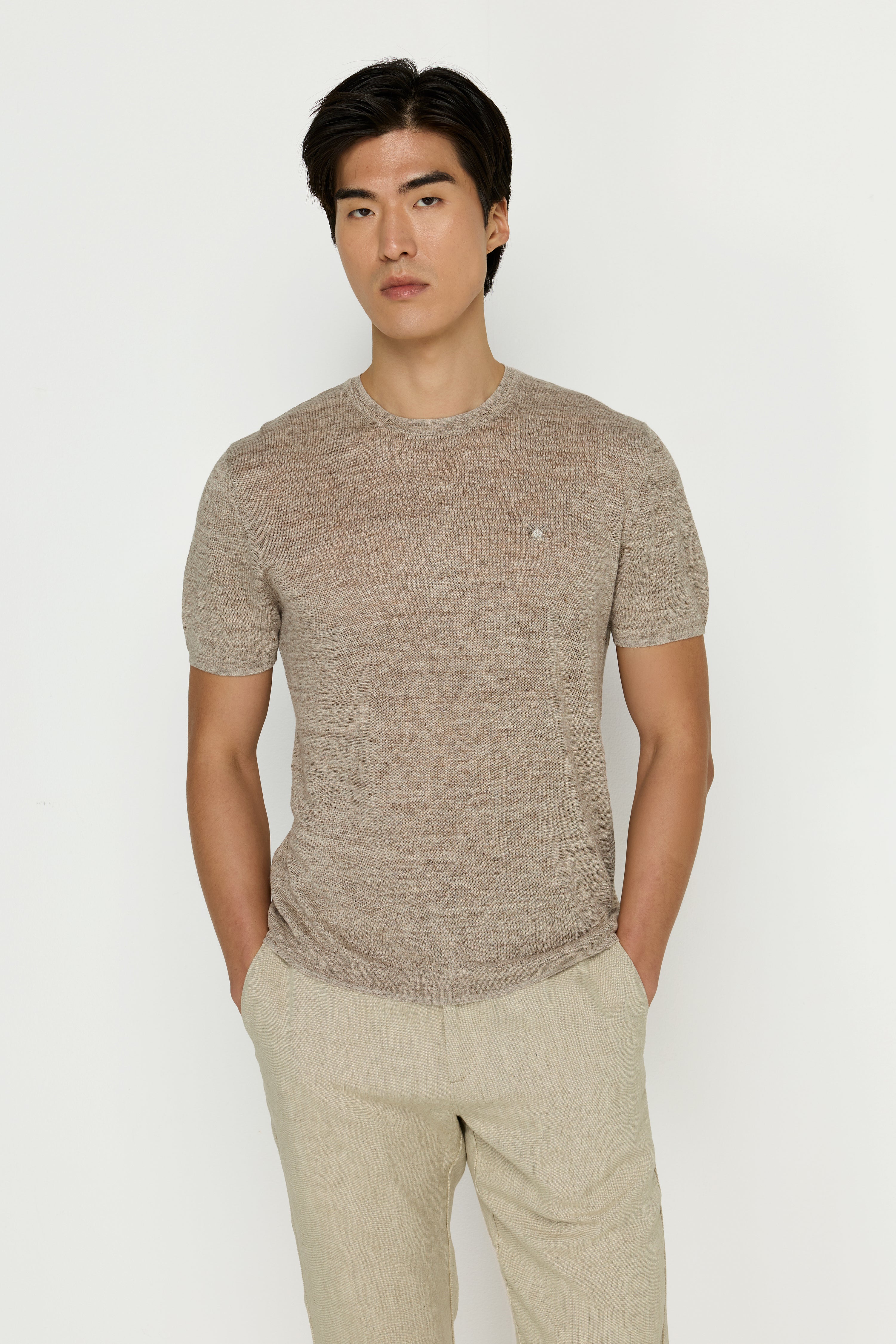 LINEN SHORT SLEEVE T-SHIRTS