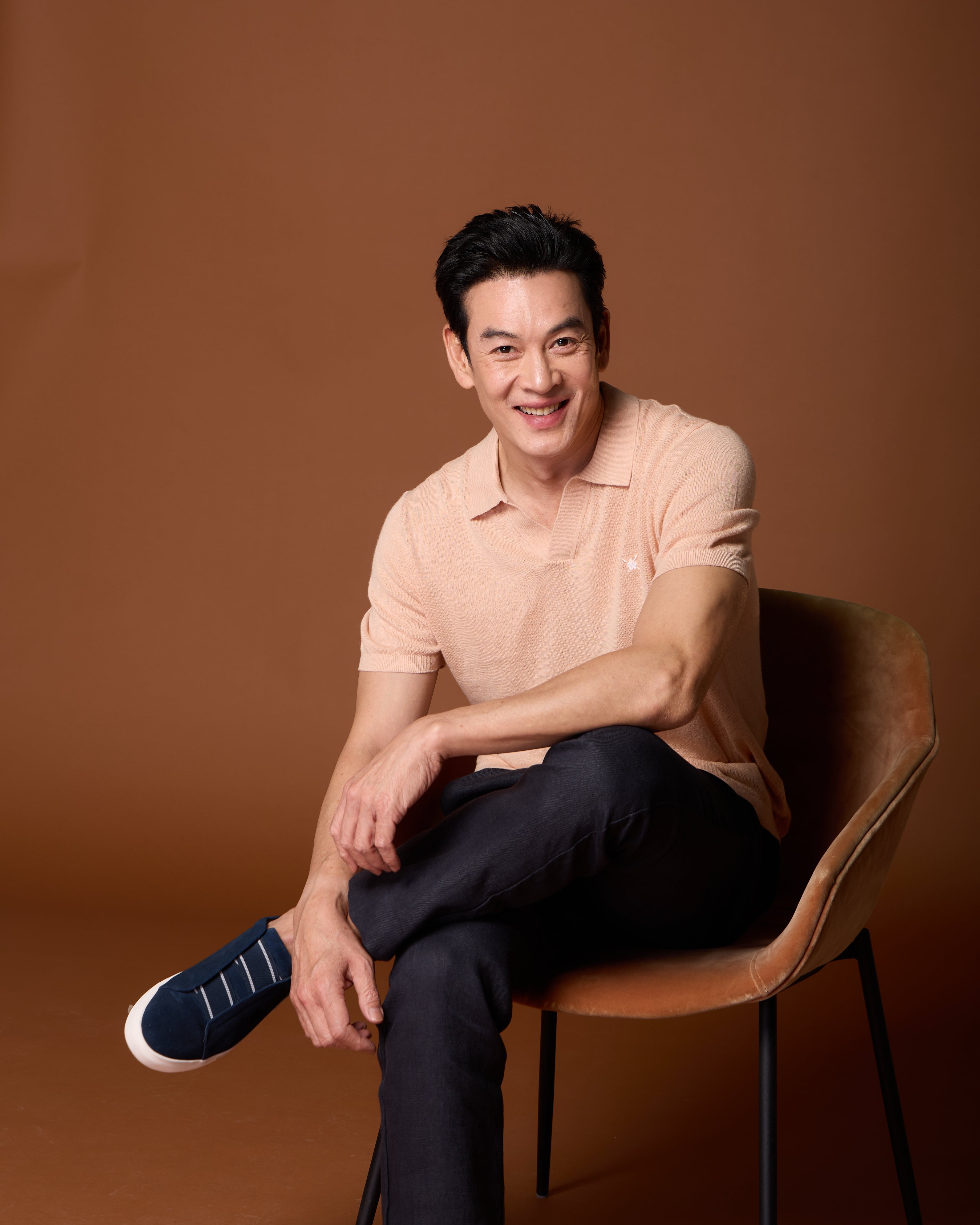 KNITWEAR OPEN PIQUE POLO SHIRT