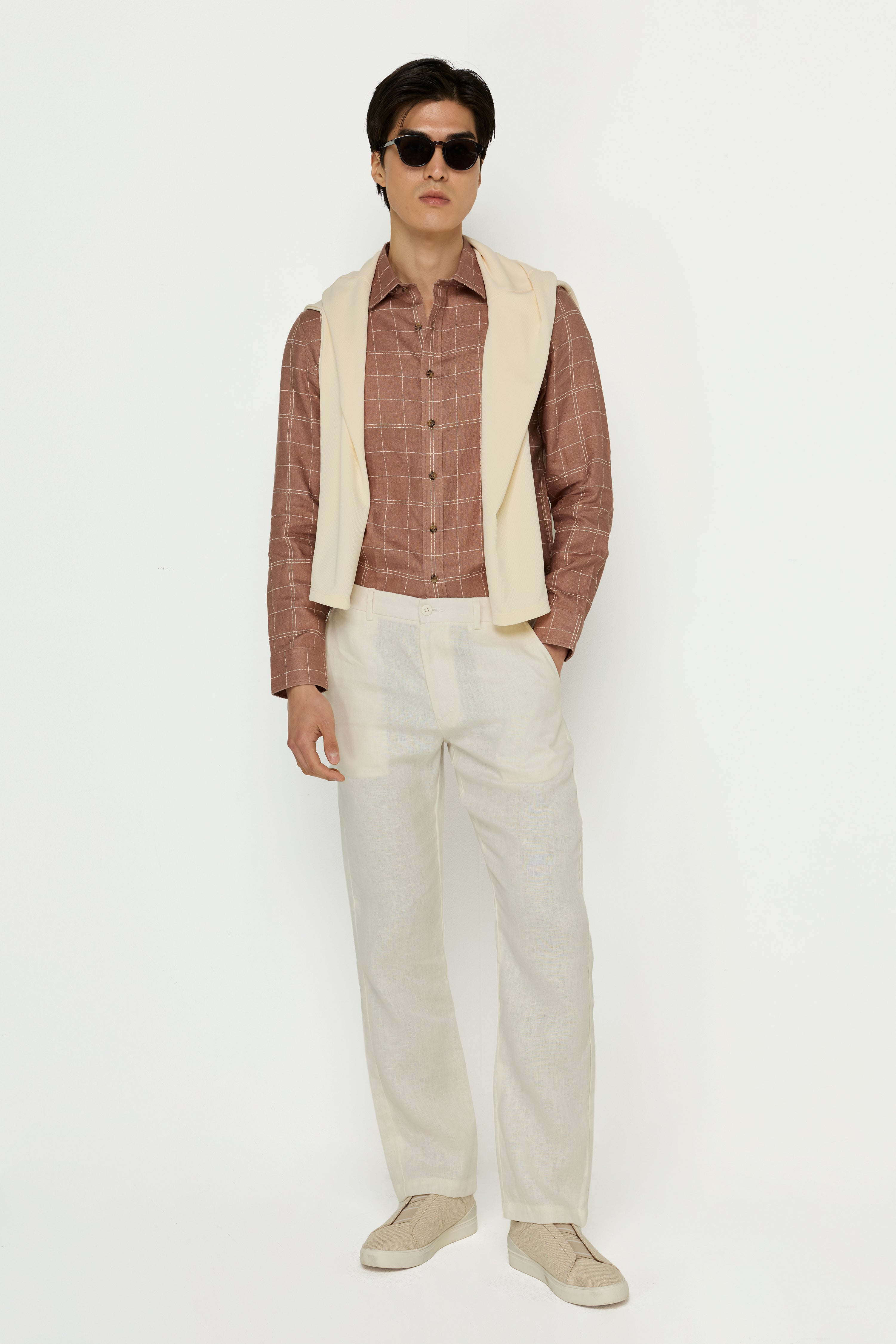 CHINO DOBBY PANTS