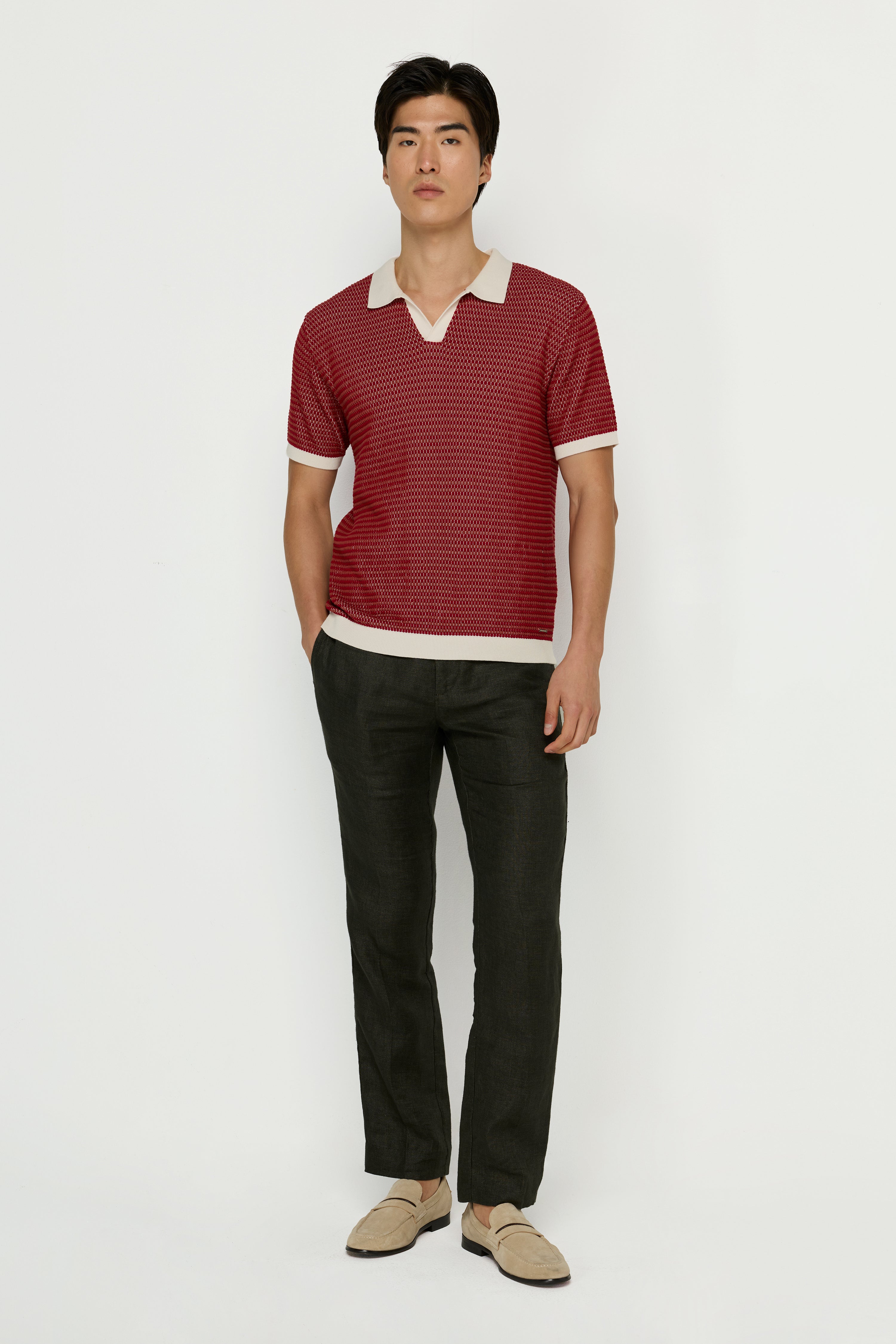 KNITWEAR EMBROIDERY POLO SHIRTS