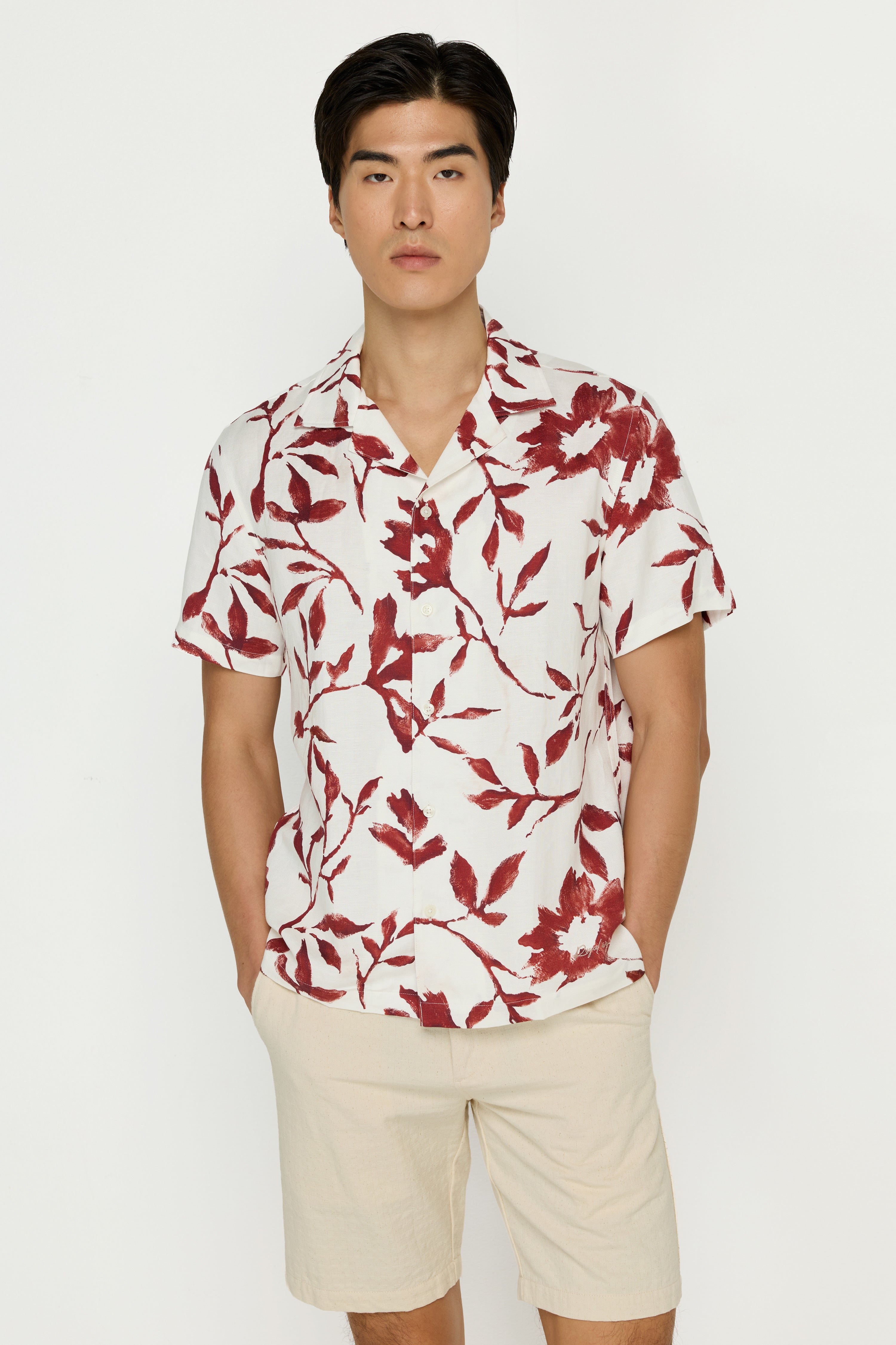 COTTON PRINTED FLOWER SHIRTS