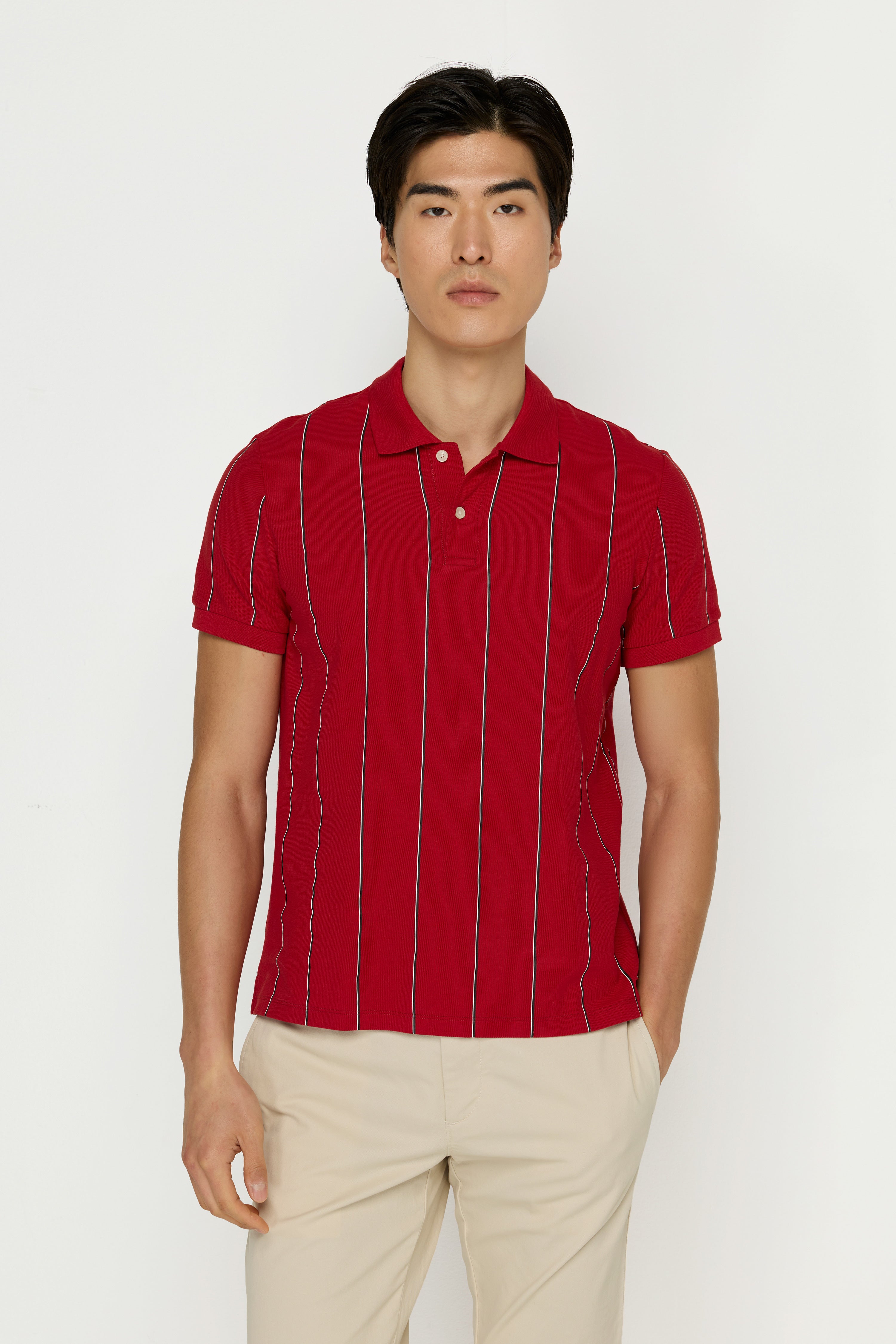 STRIPE POLO SHIRTS