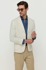 ชุดสูทผ้าลินินผสม (แยกชิ้น) แจ็คเก็ต