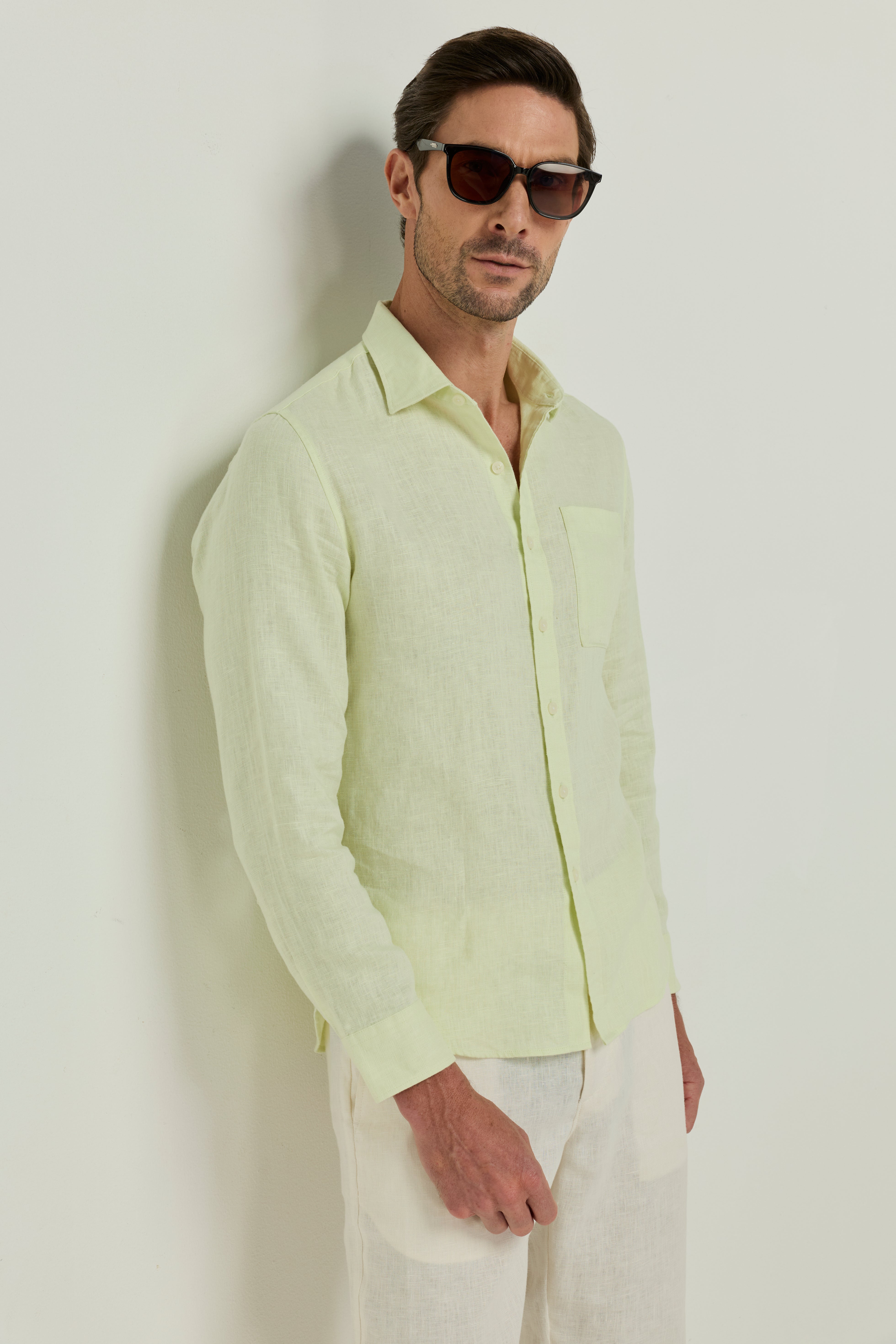 LINEN LONG SLEEVE SHIRTS