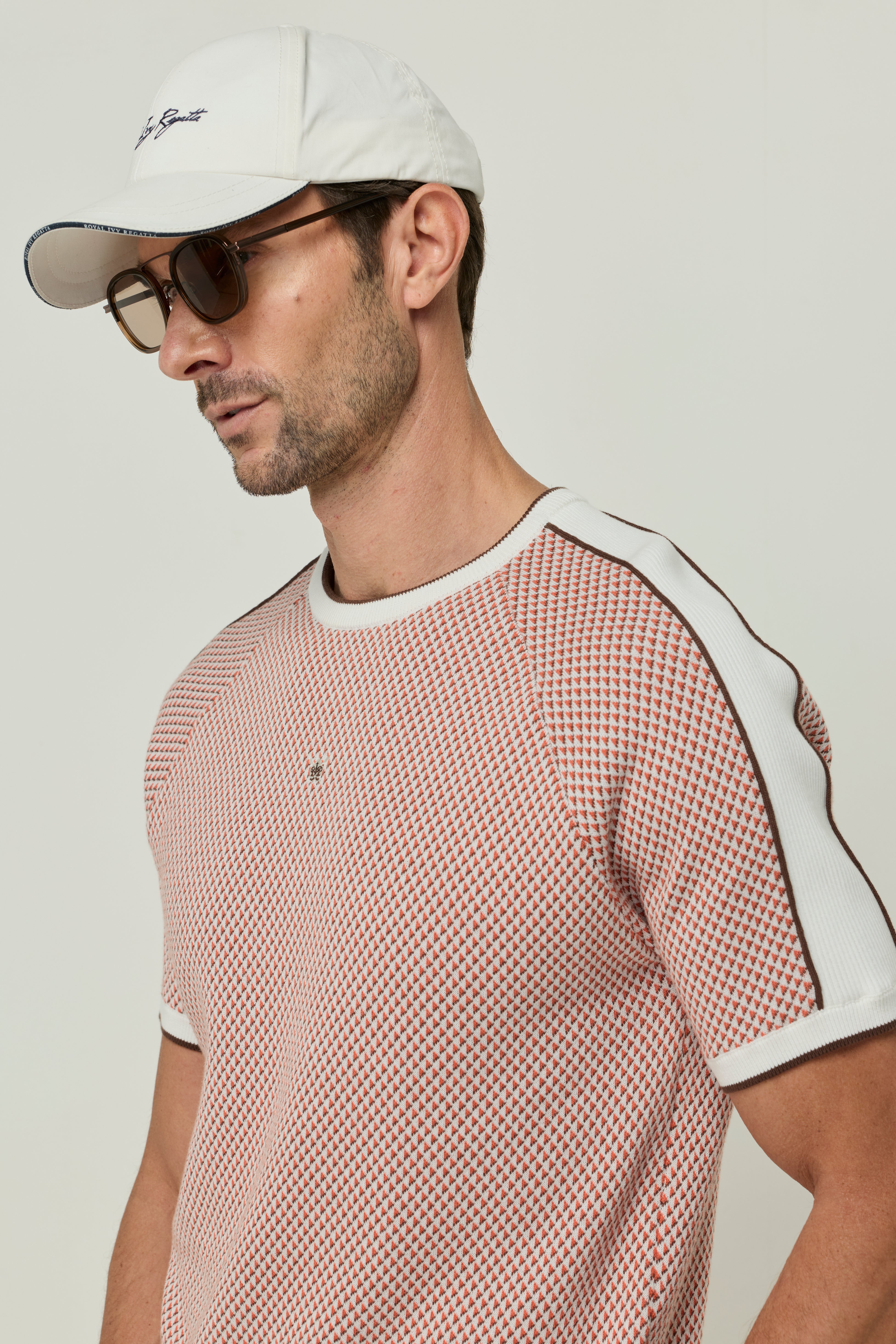 GEOMETRIC KNITWEAR T-SHIRTS