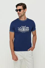 เสื้อยืดพิมพ์ลายเจอร์ซีย์