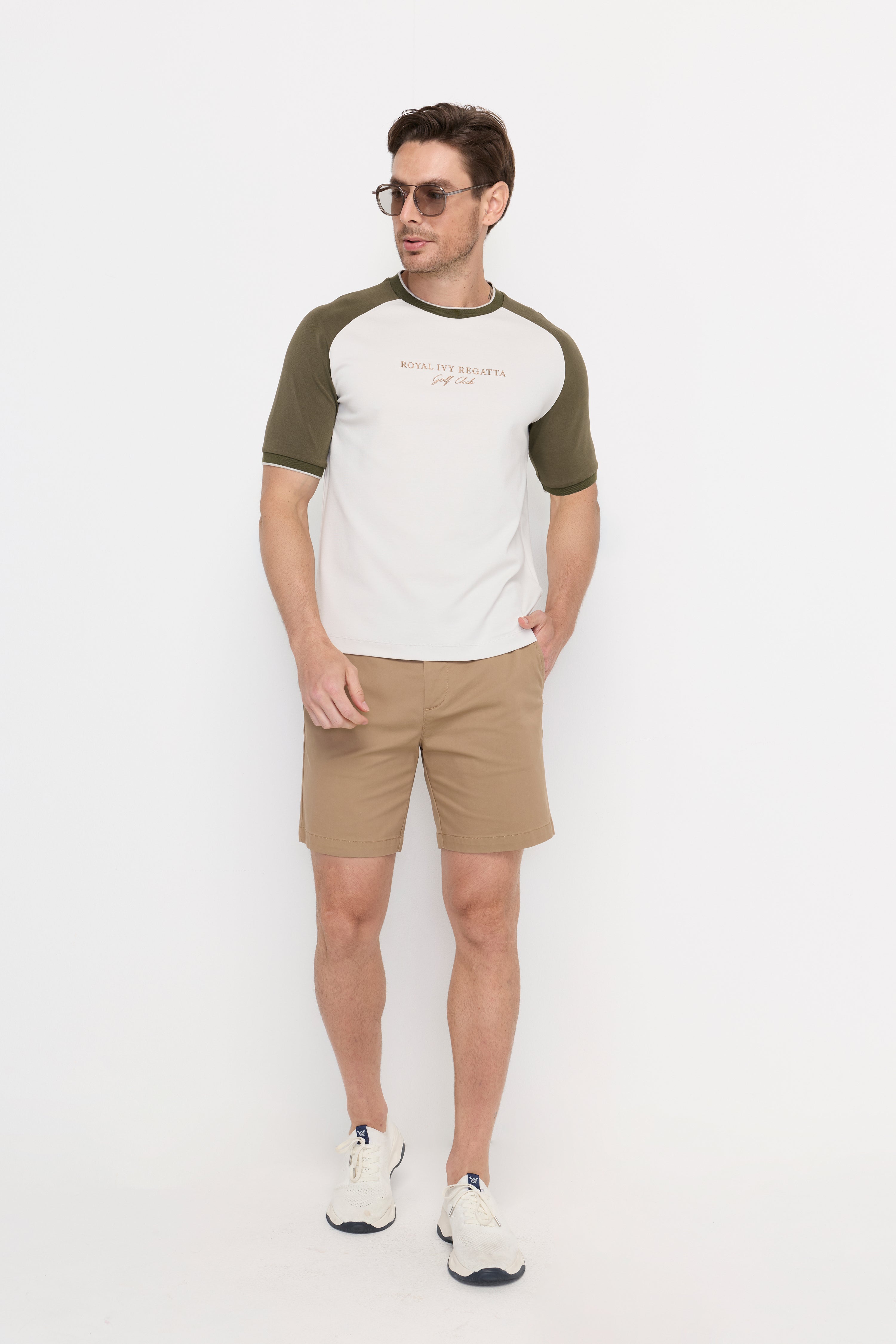 HERITAGE CONTRAST RAGLAN TEE